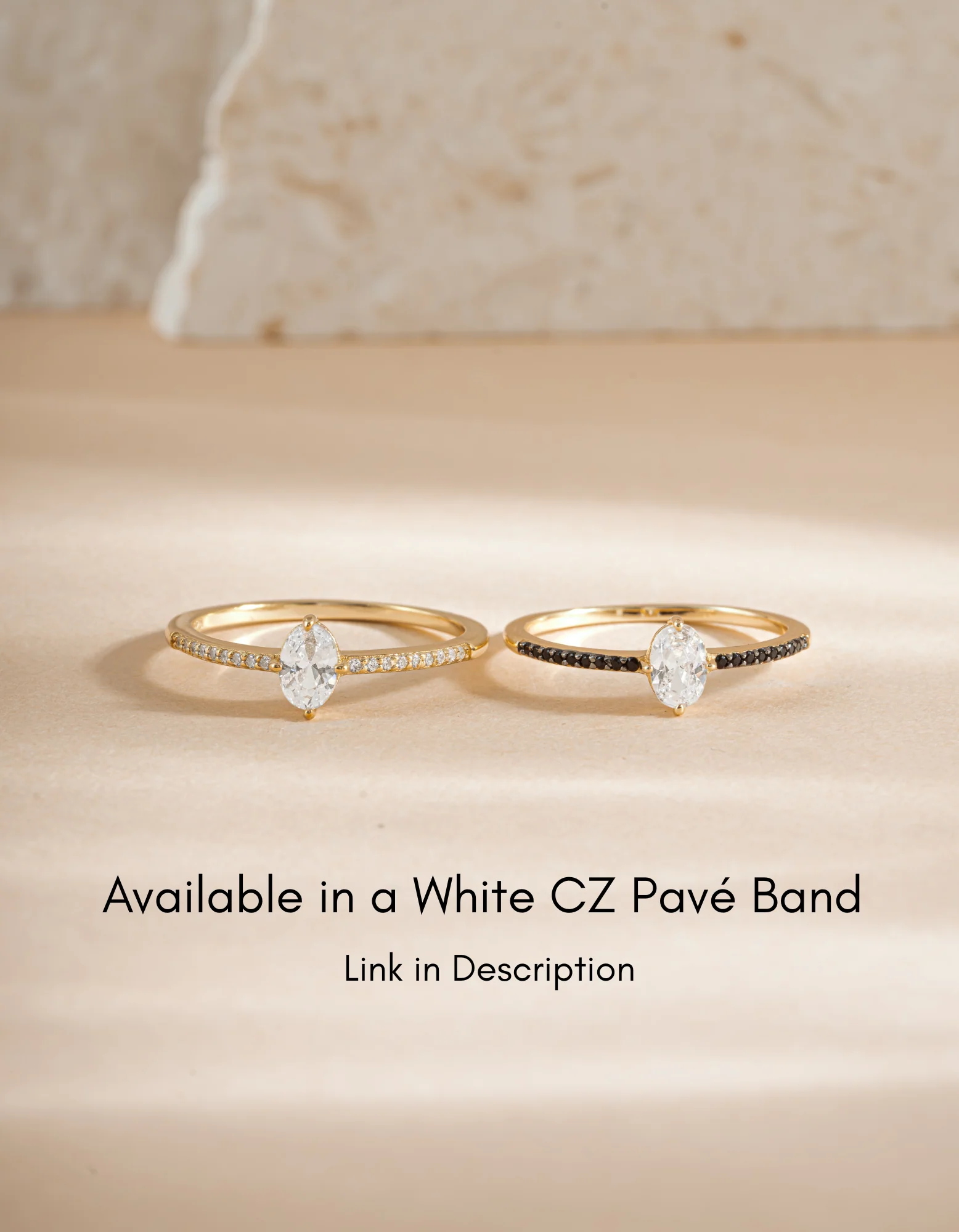 Black CZ Maddy II Ring - Image 5
