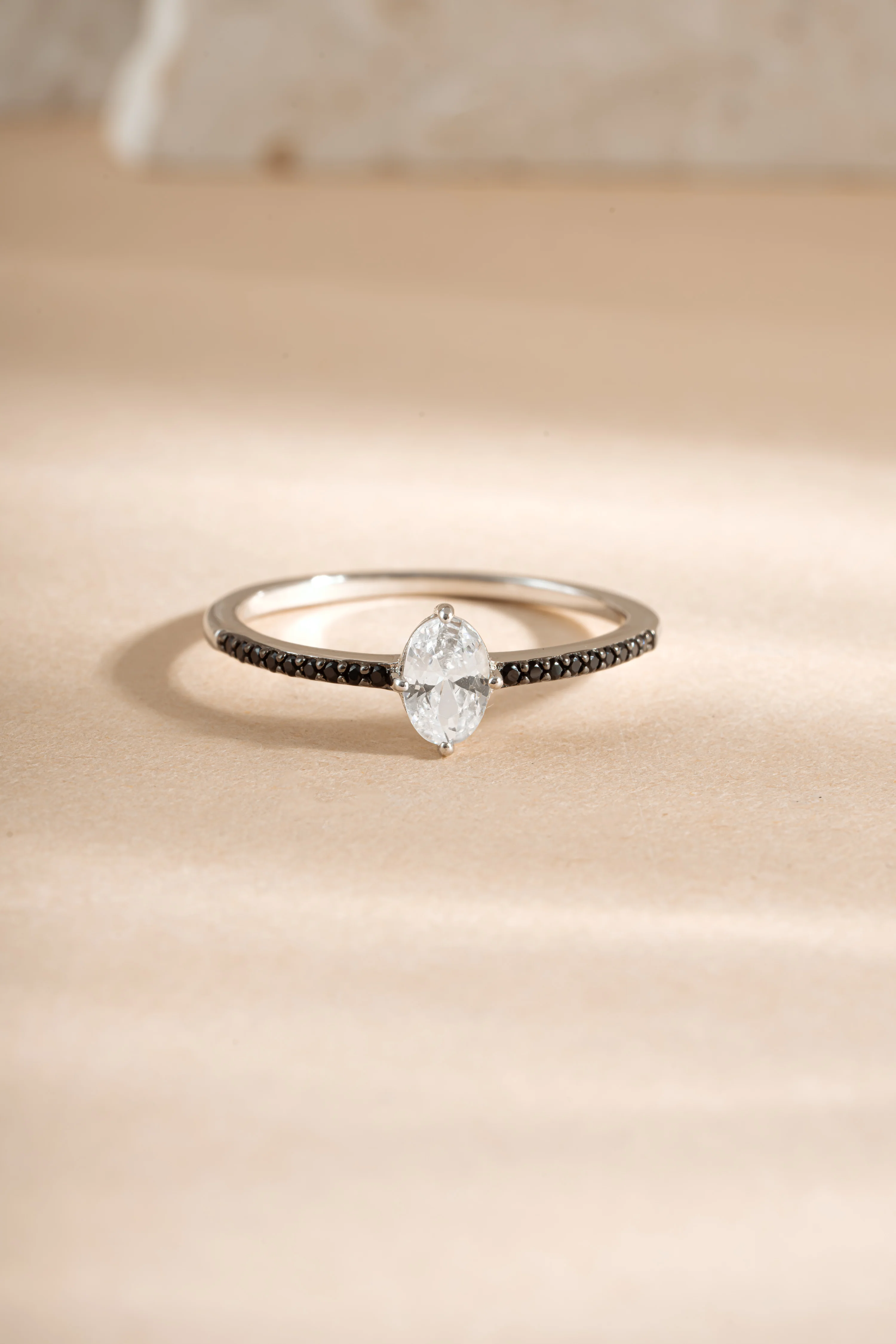 Black CZ Maddy II Ring - Image 6