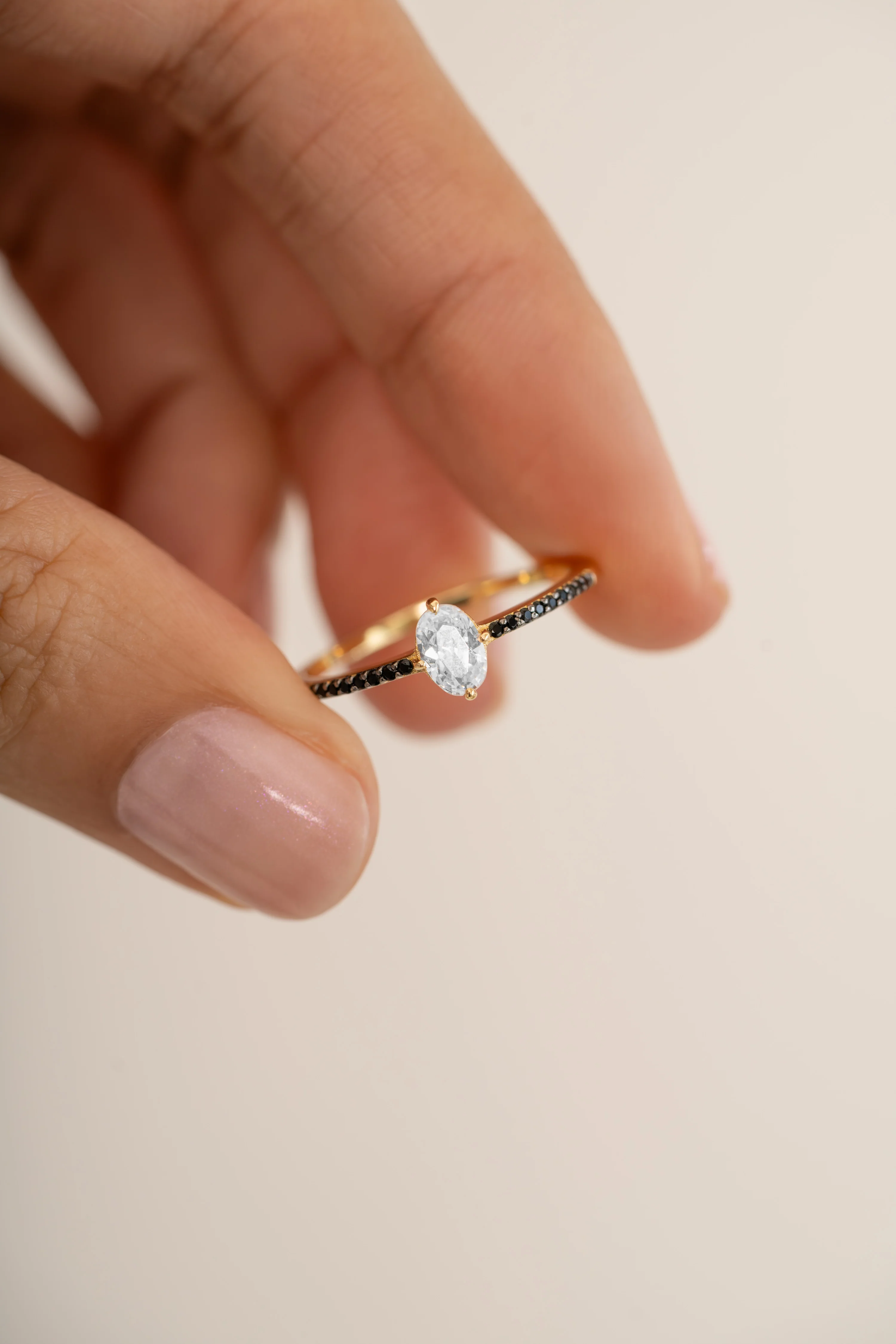 Black CZ Maddy II Ring - Image 7