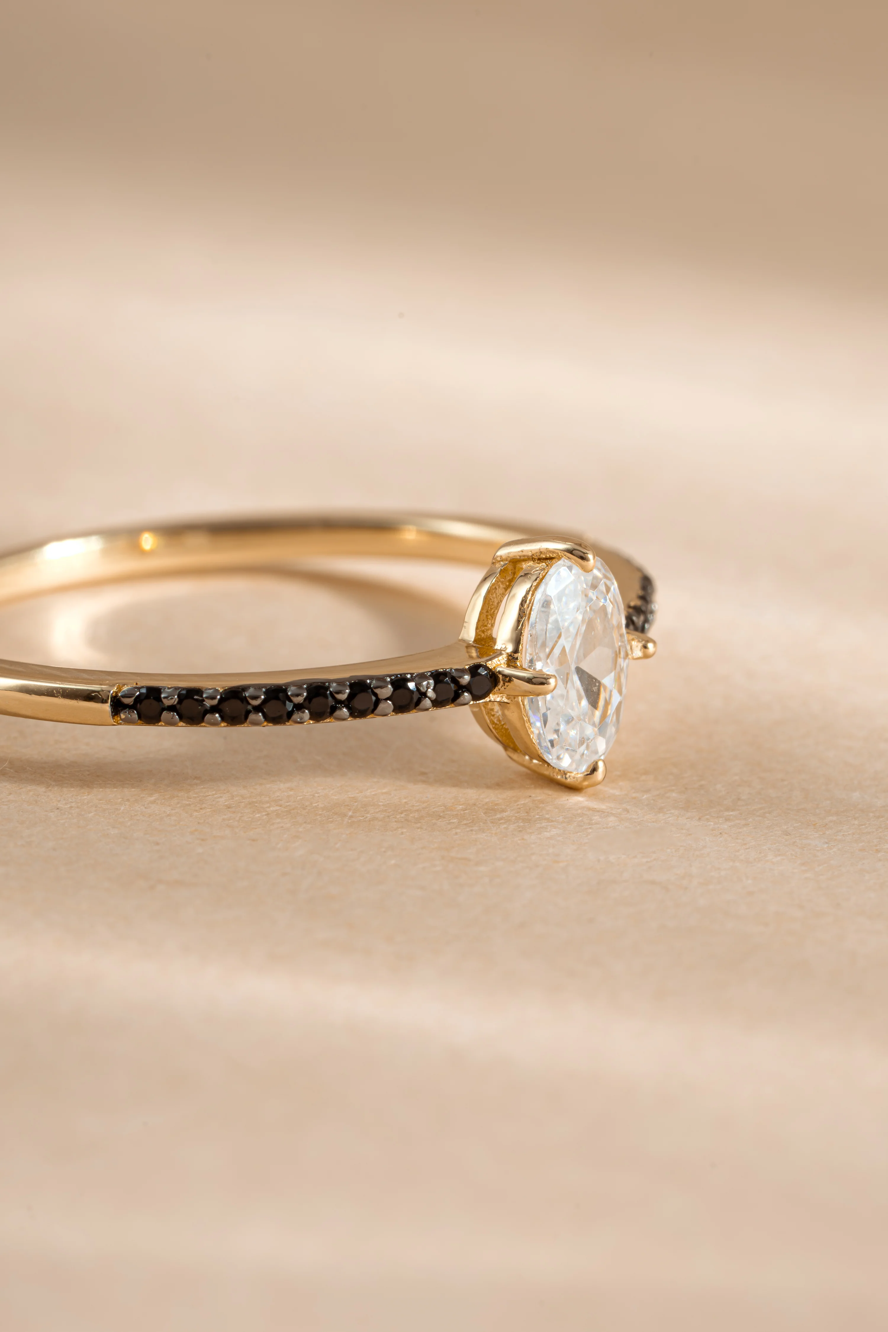 Black CZ Maddy II Ring - Image 8