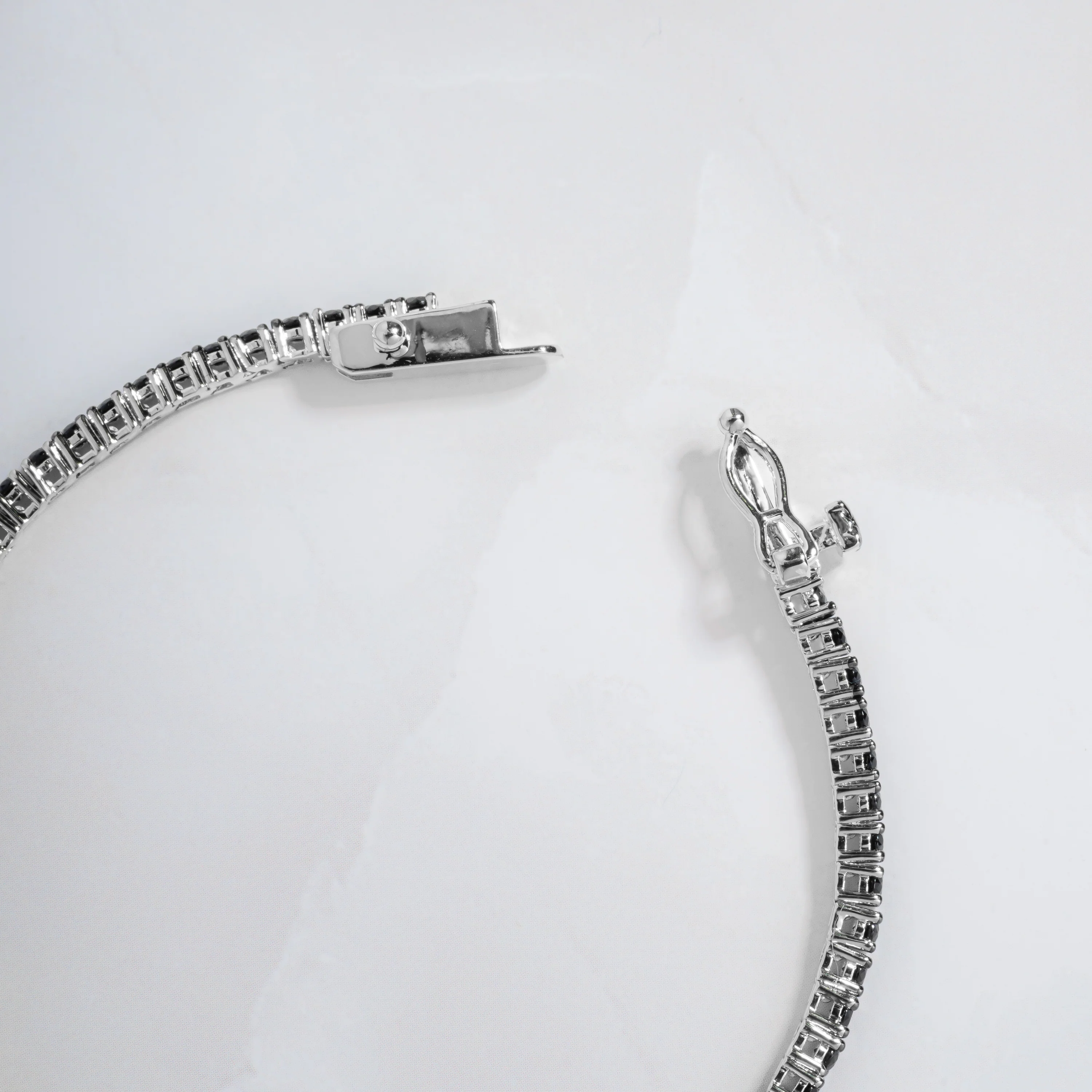 Black Tennis Bracelet - Image 5