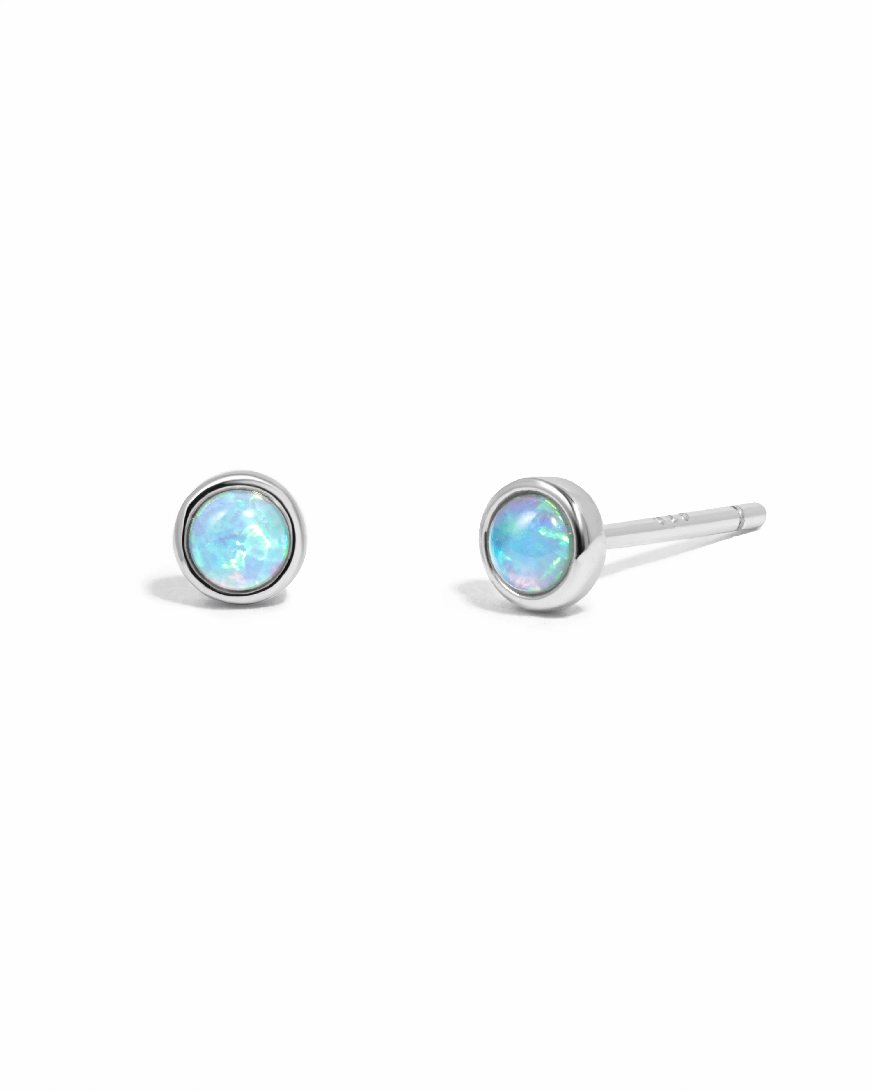 Blue Opal Studs - Image 3