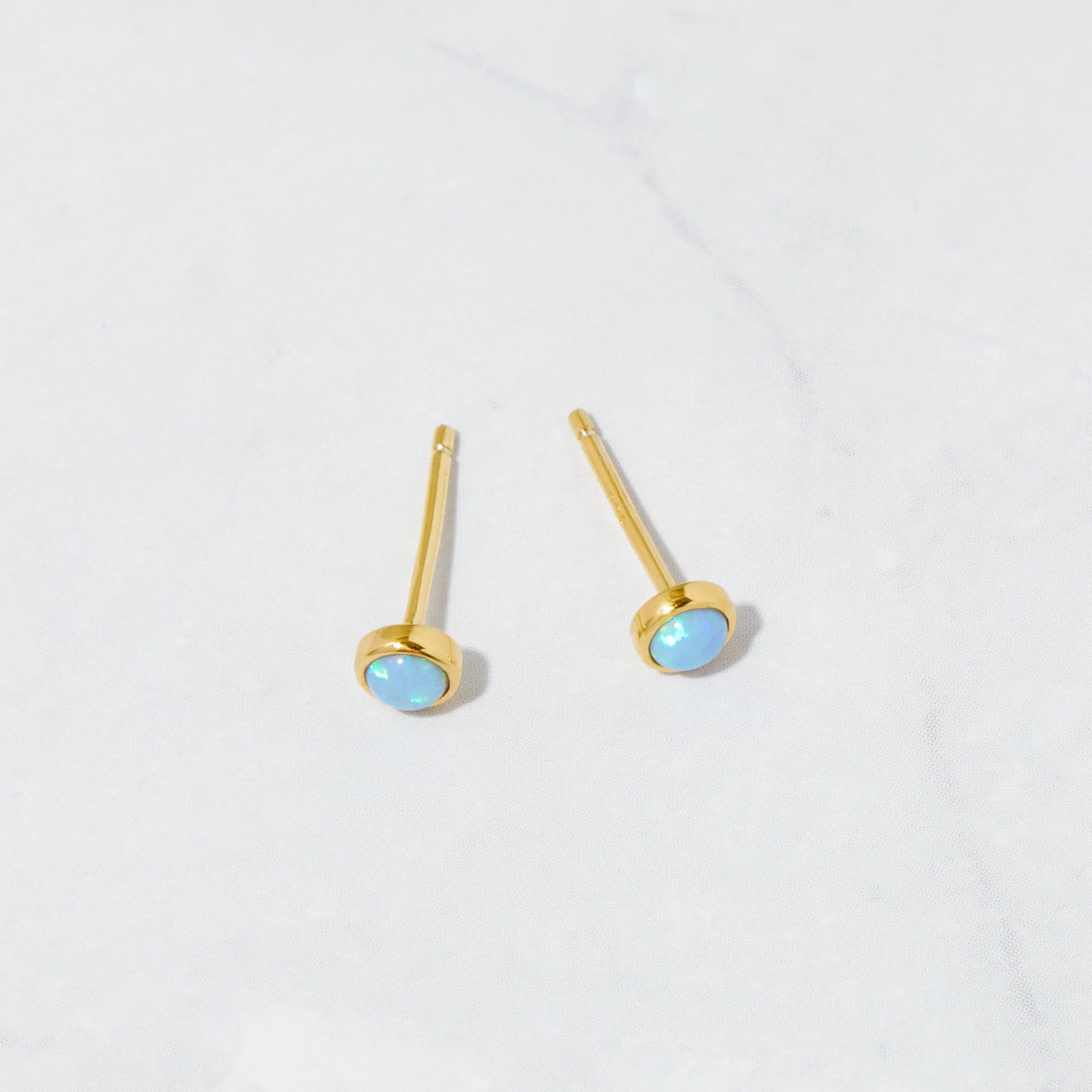 Blue Opal Studs - Image 6