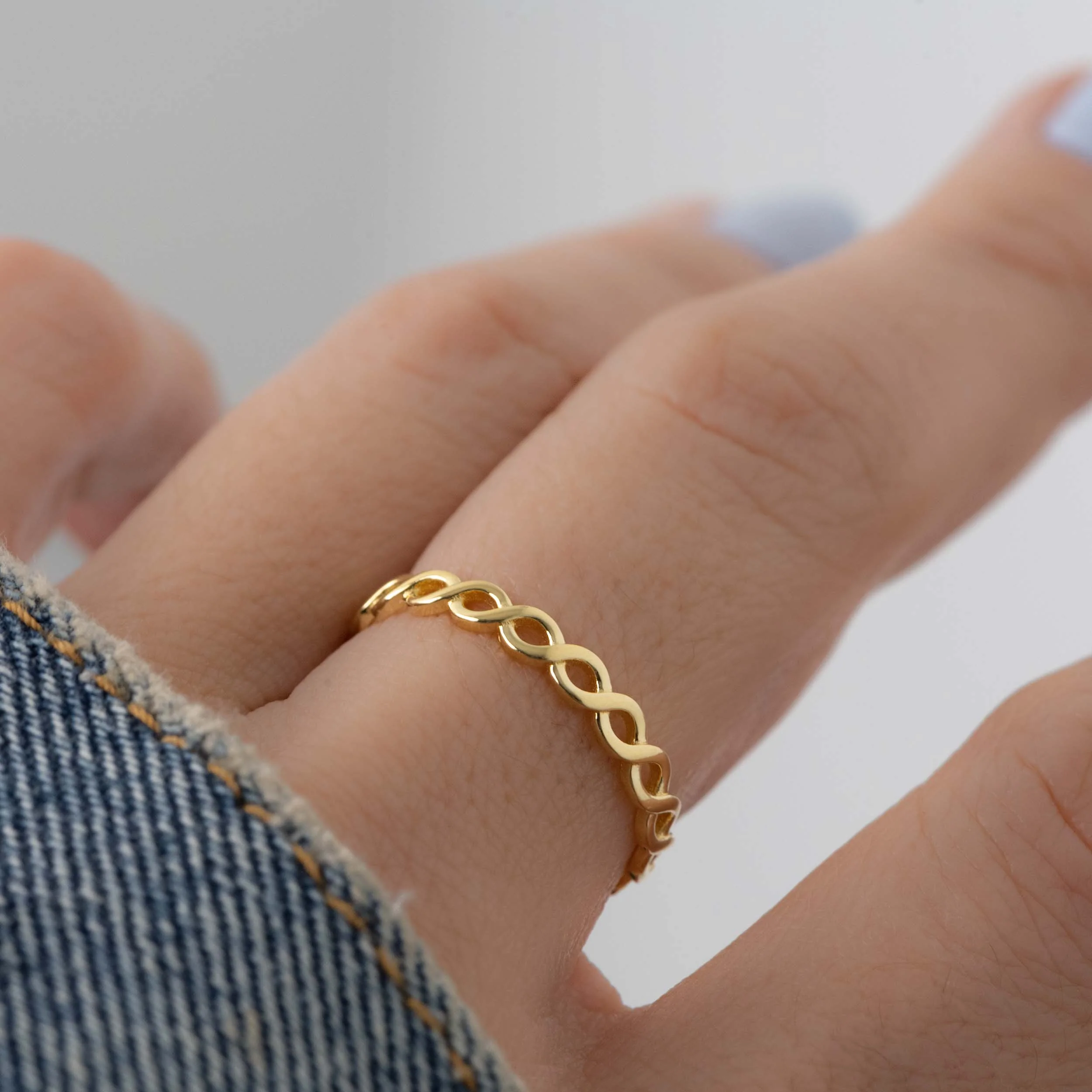 Braided Eternity Ring - Image 2