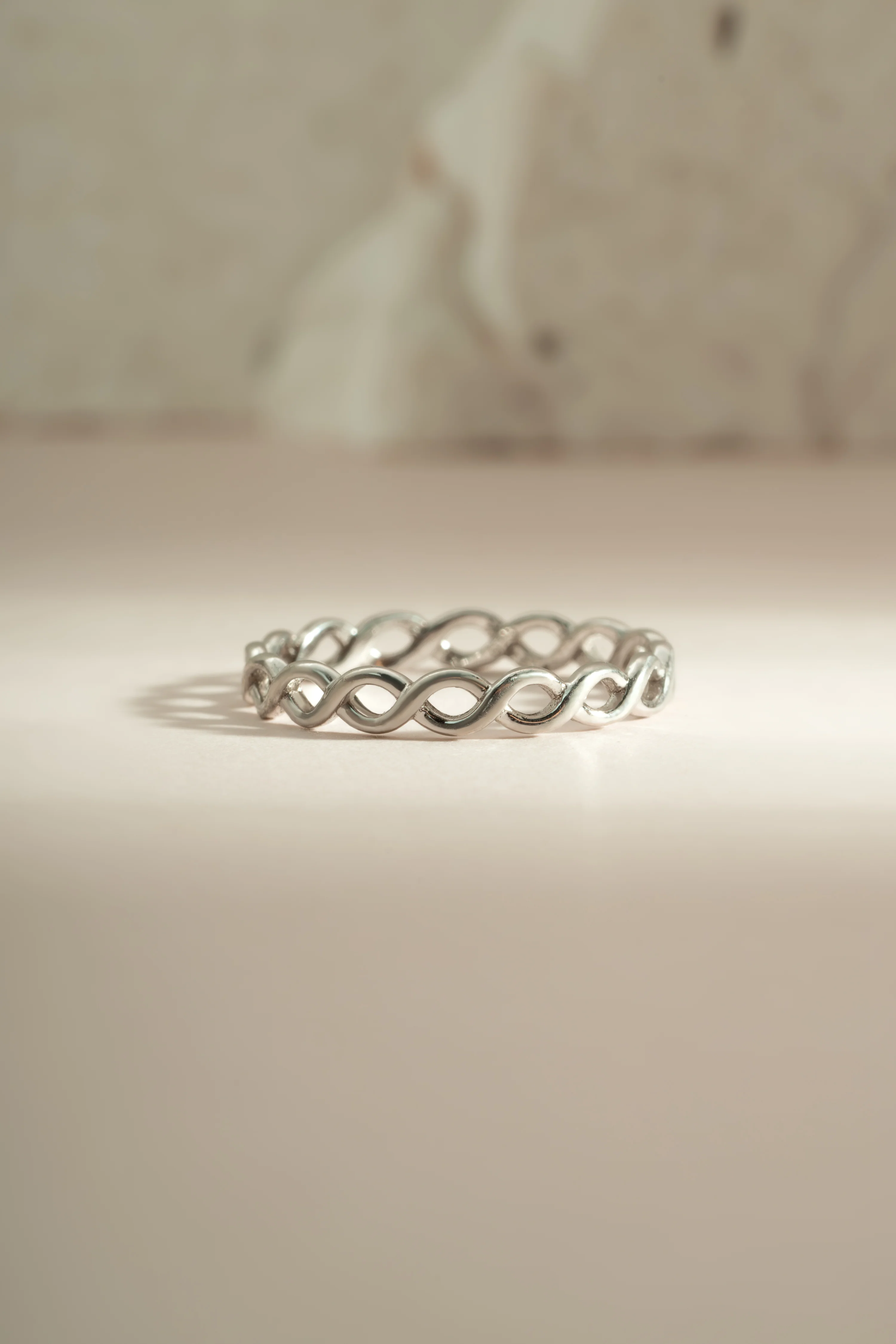 Braided Eternity Ring - Image 6