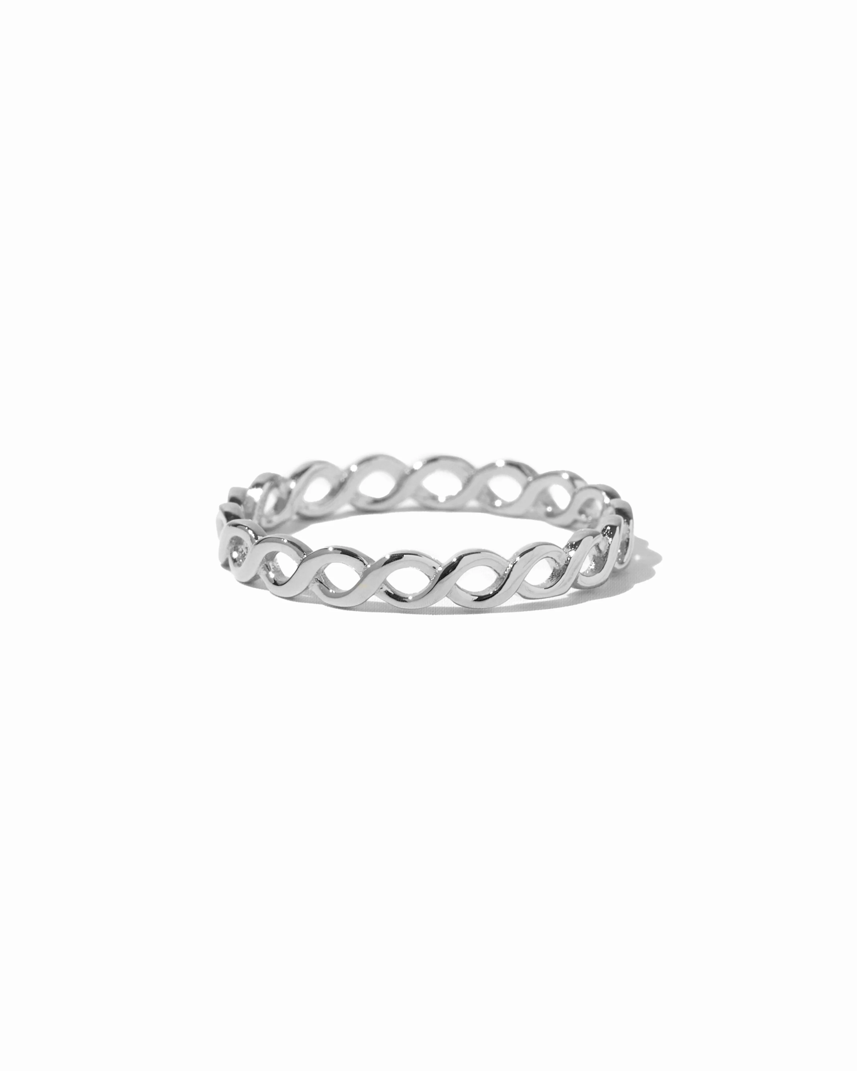 Braided Eternity Ring - Image 8