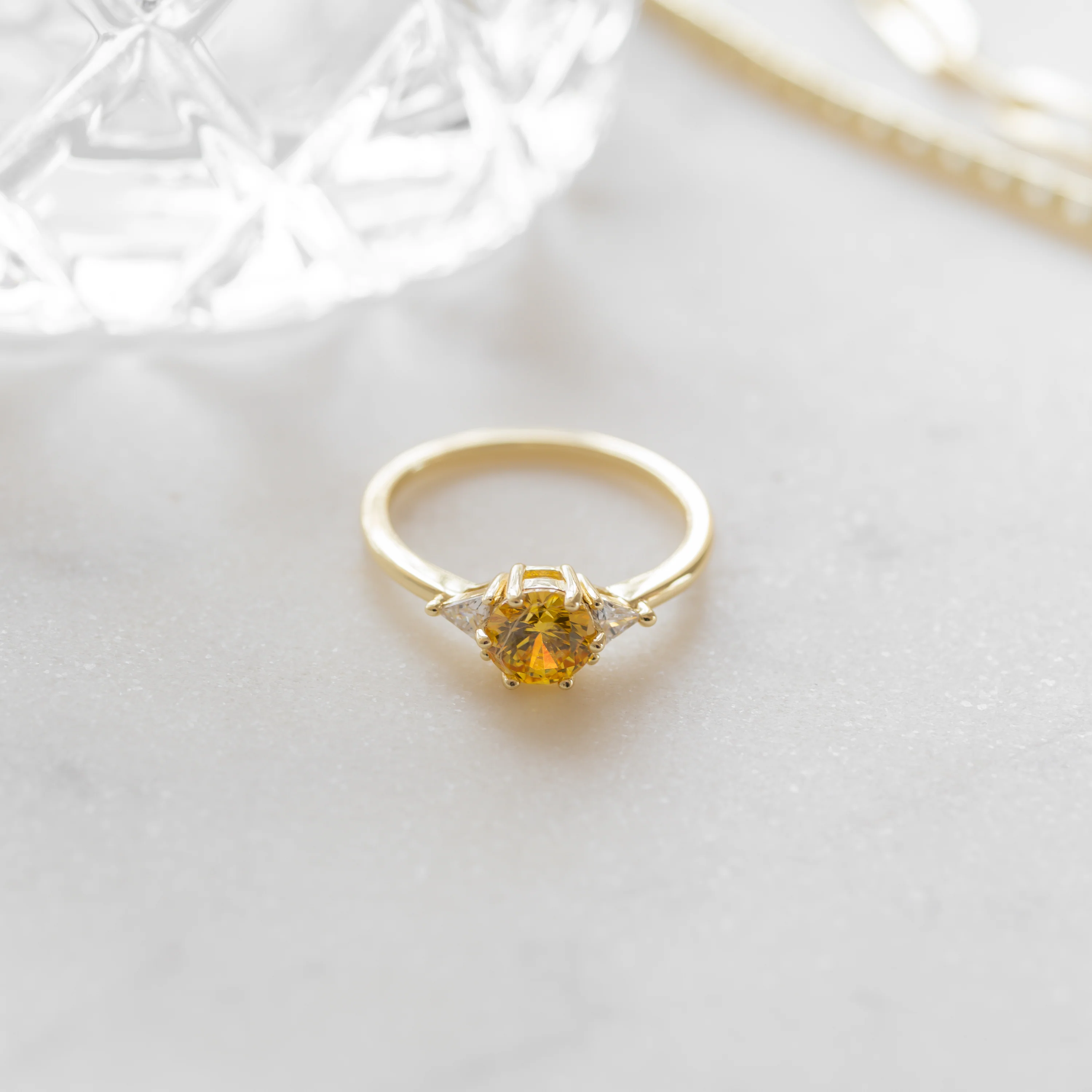 Canary Yellow Ring - Image 8