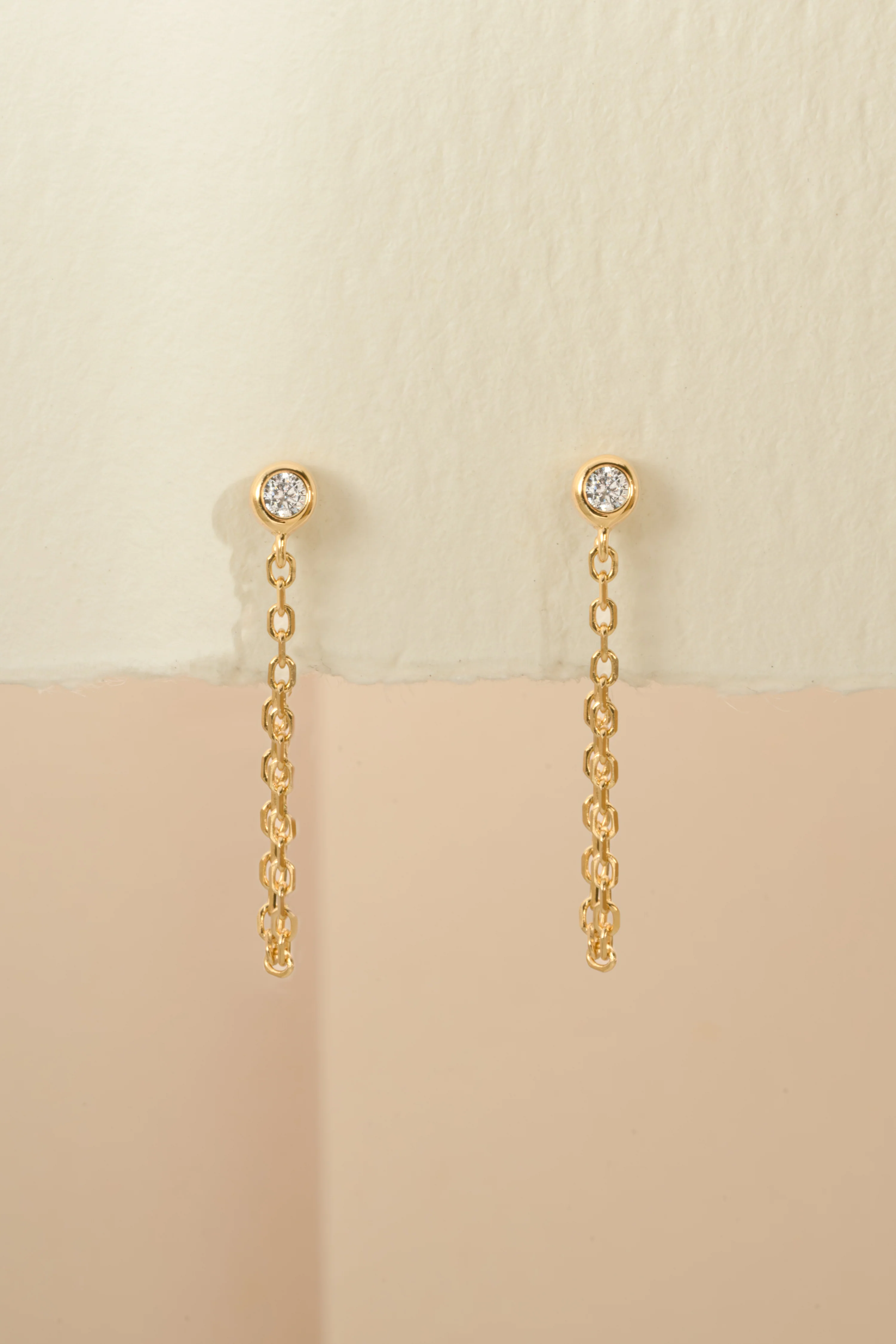 Chain Stud Earrings - Image 5