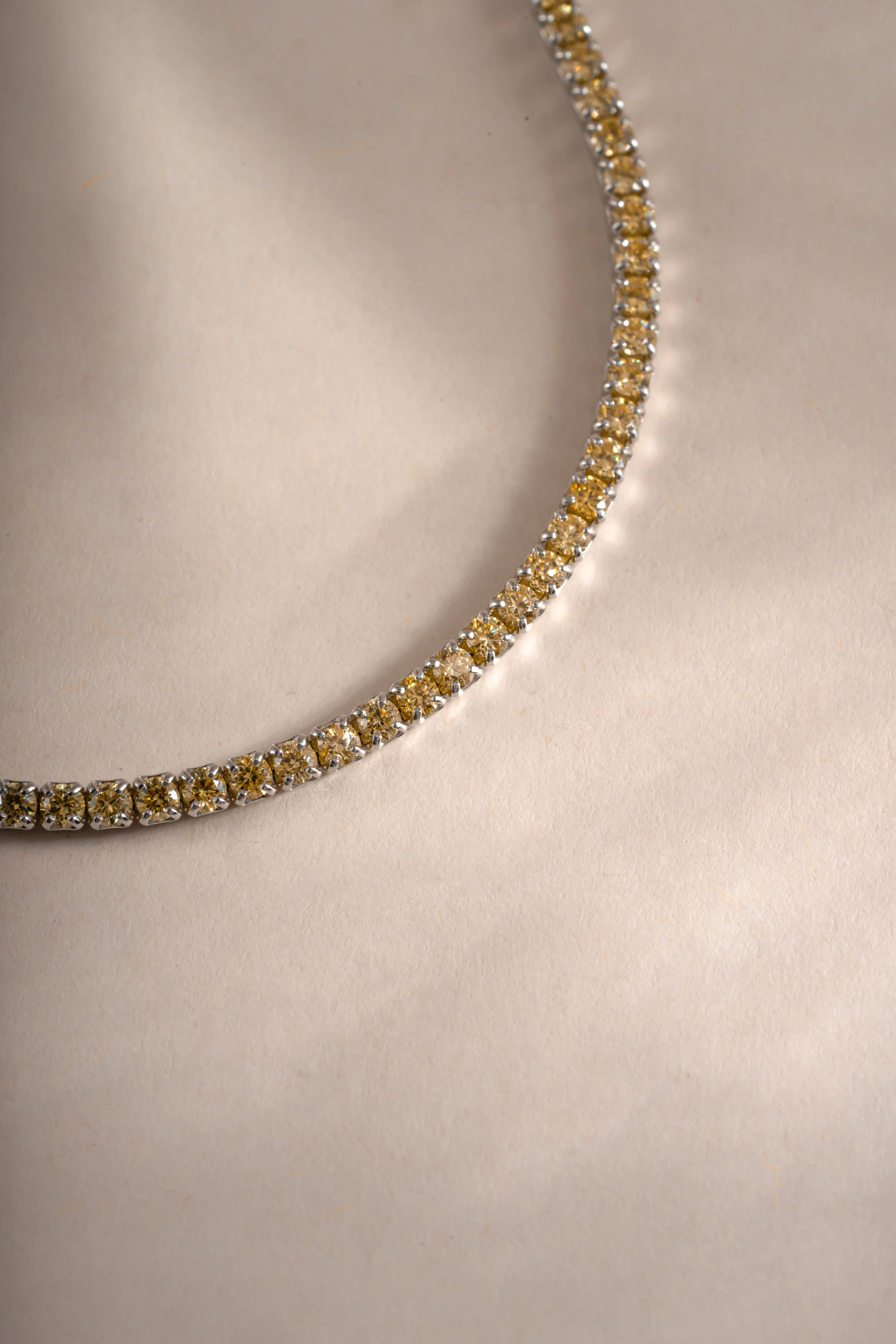 Champagne Tennis Bracelet - Image 3
