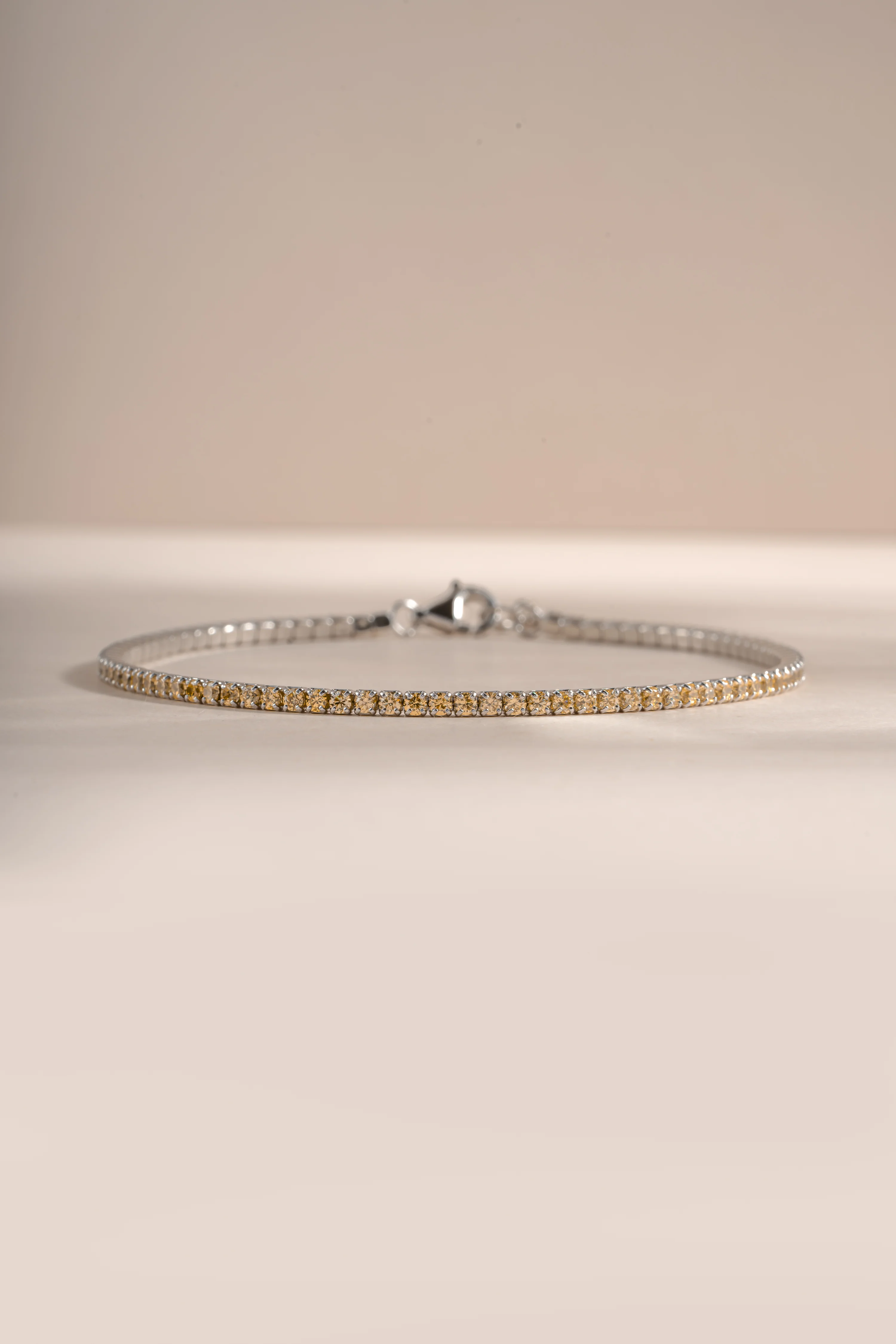 Champagne Tennis Bracelet - Image 4