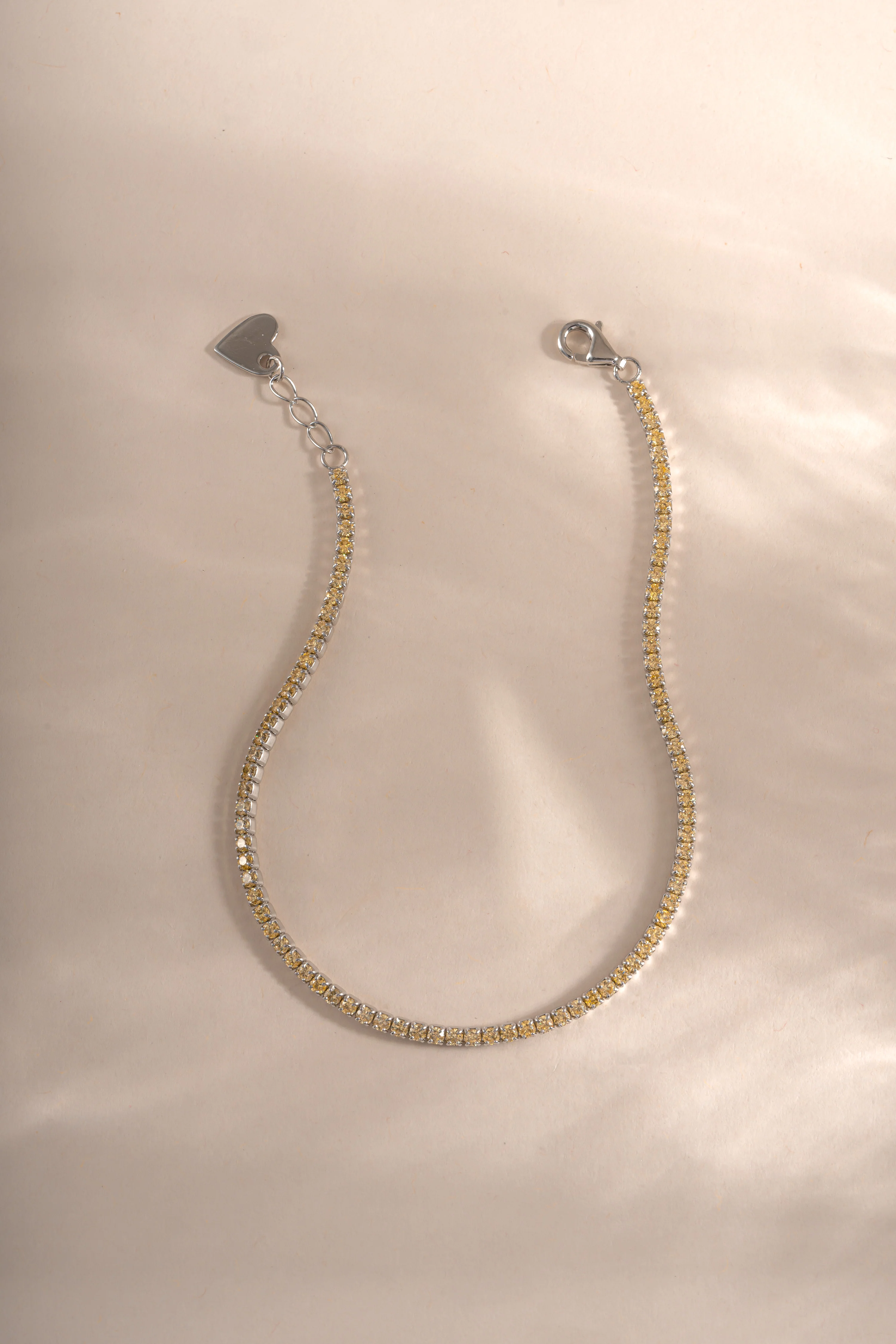 Champagne Tennis Bracelet - Image 5