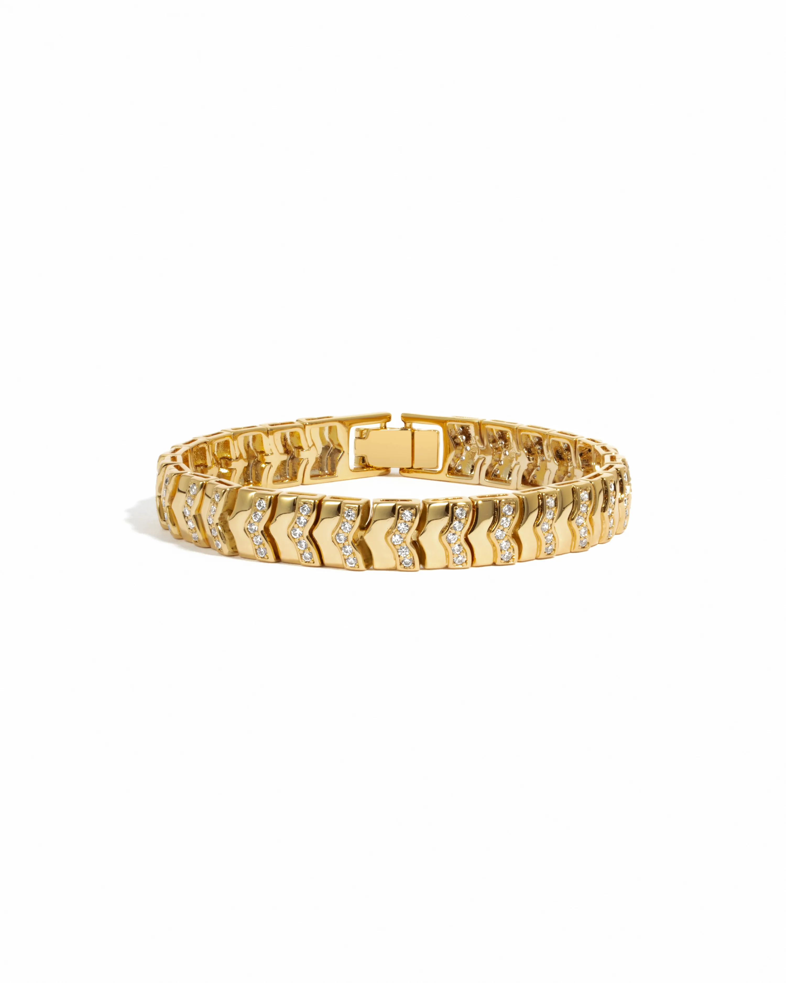 Chevron Chain Bracelet