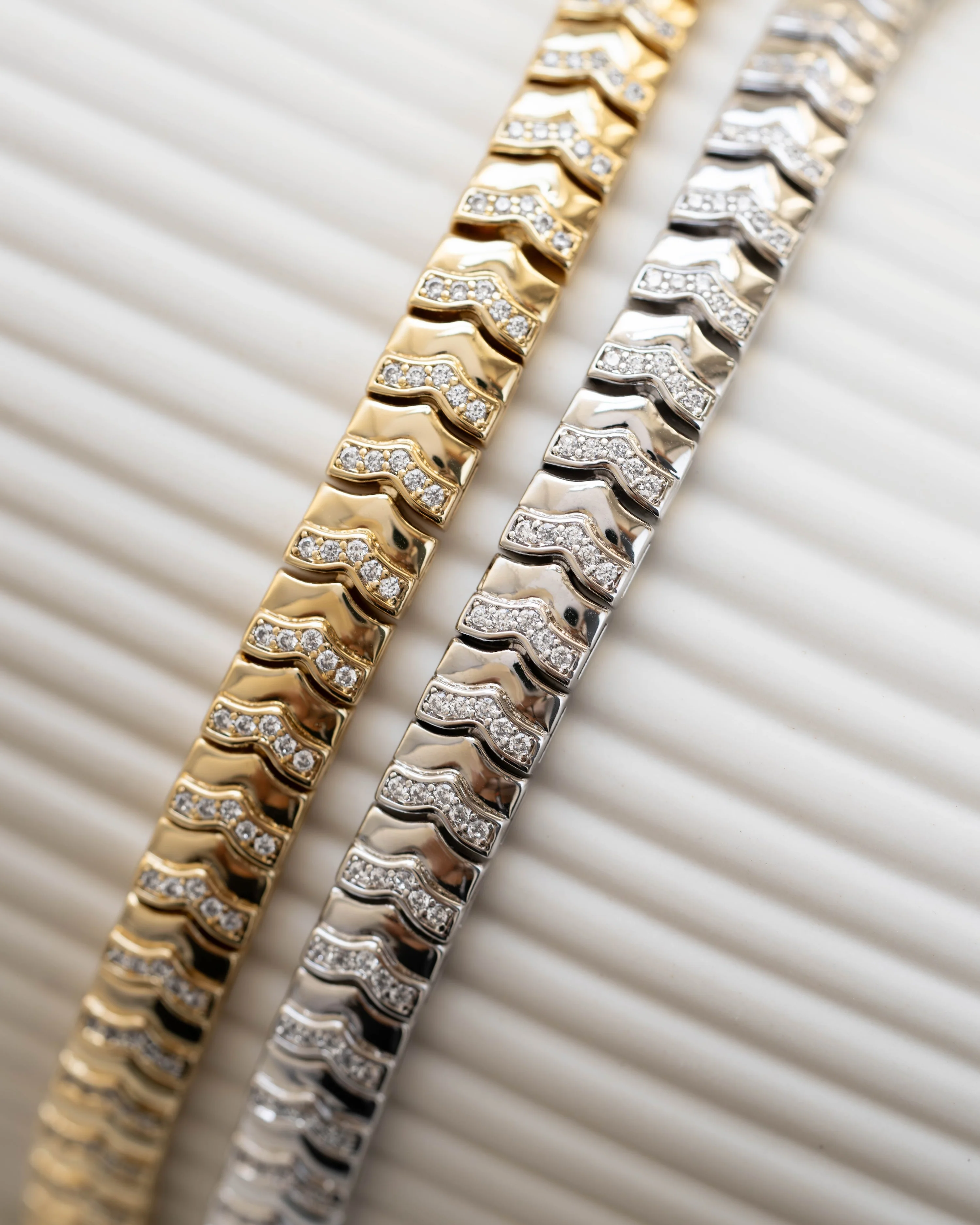 Chevron Chain Bracelet - Image 9
