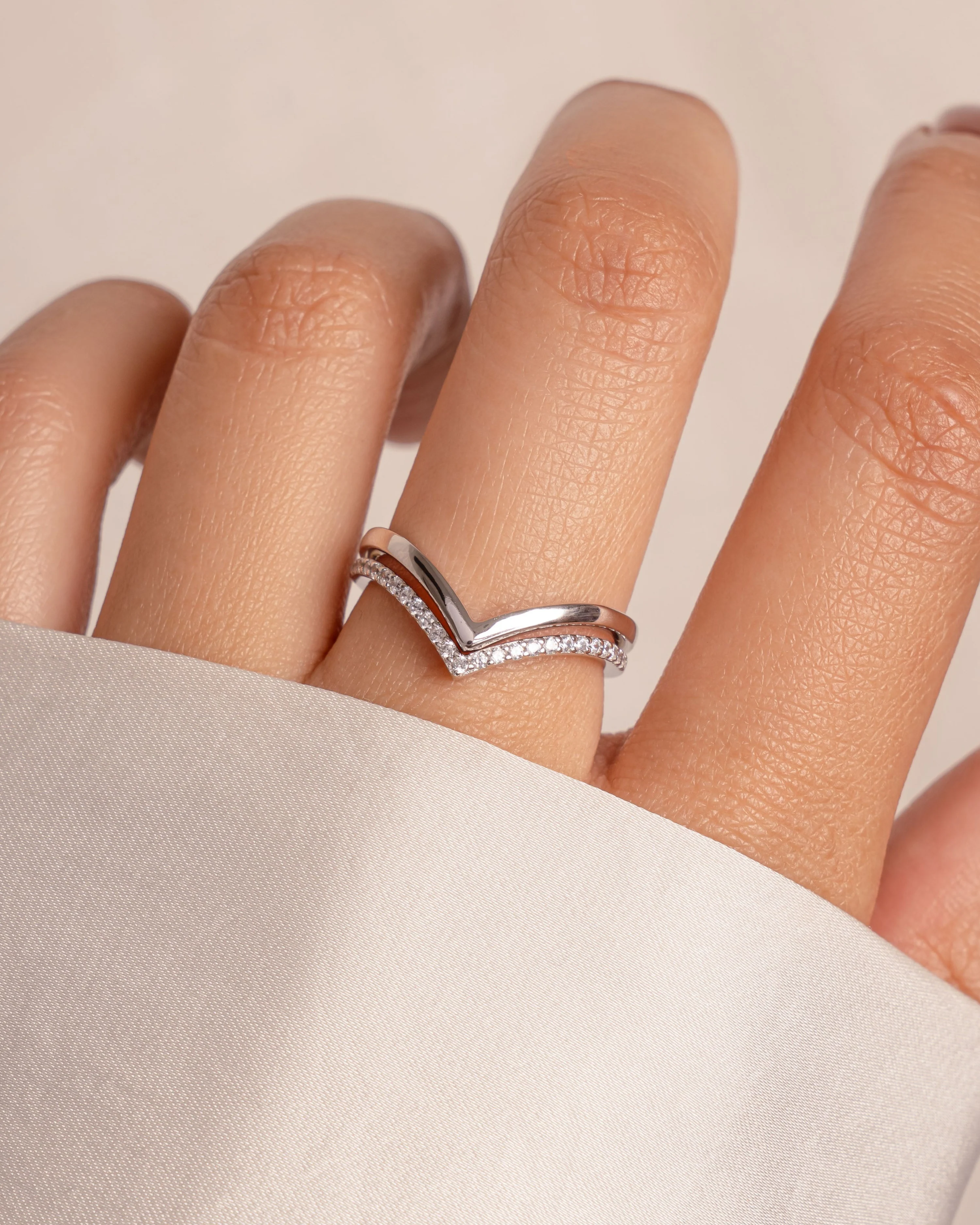 Chevron Ring Set - Image 4