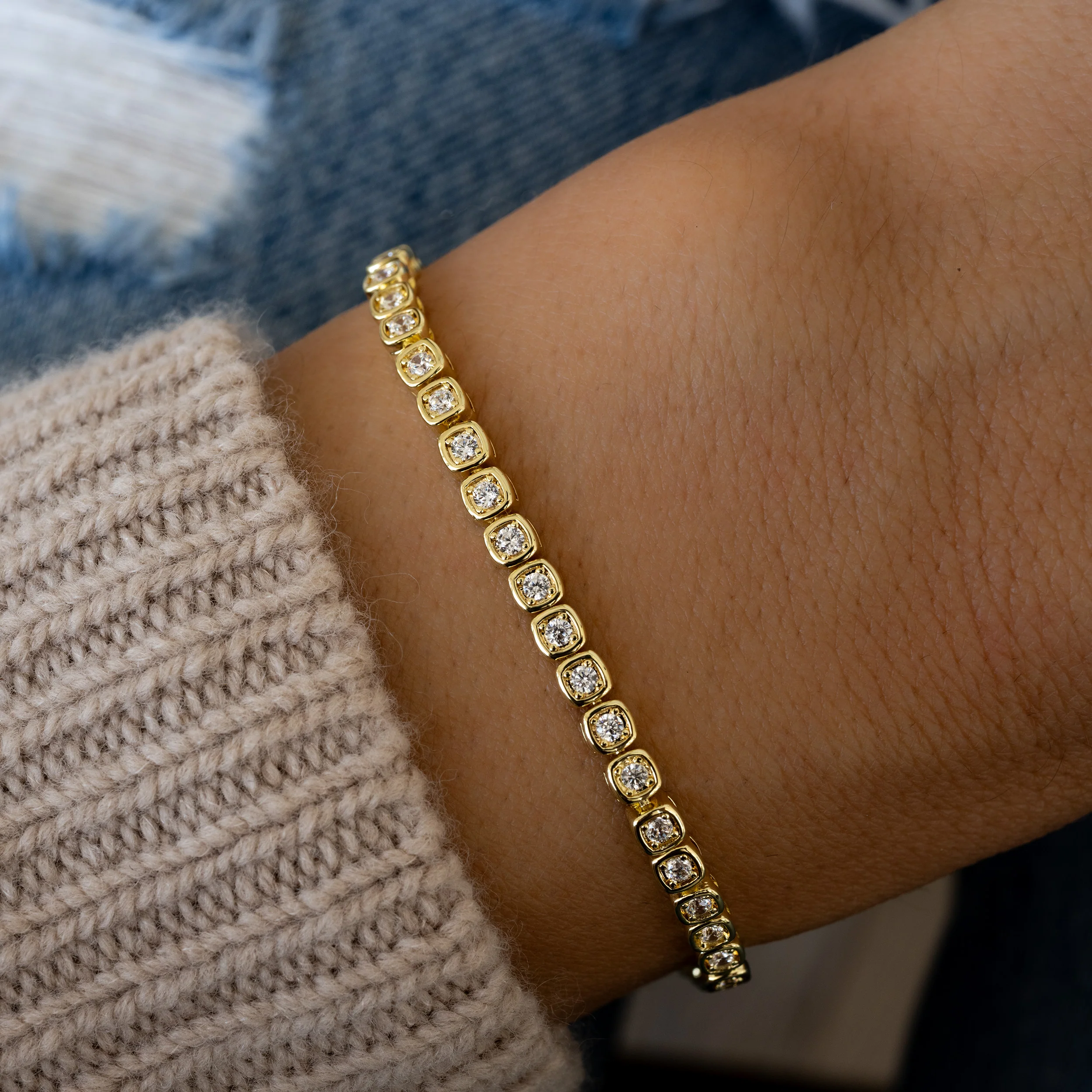 Chloe Tennis Bracelet - Image 2