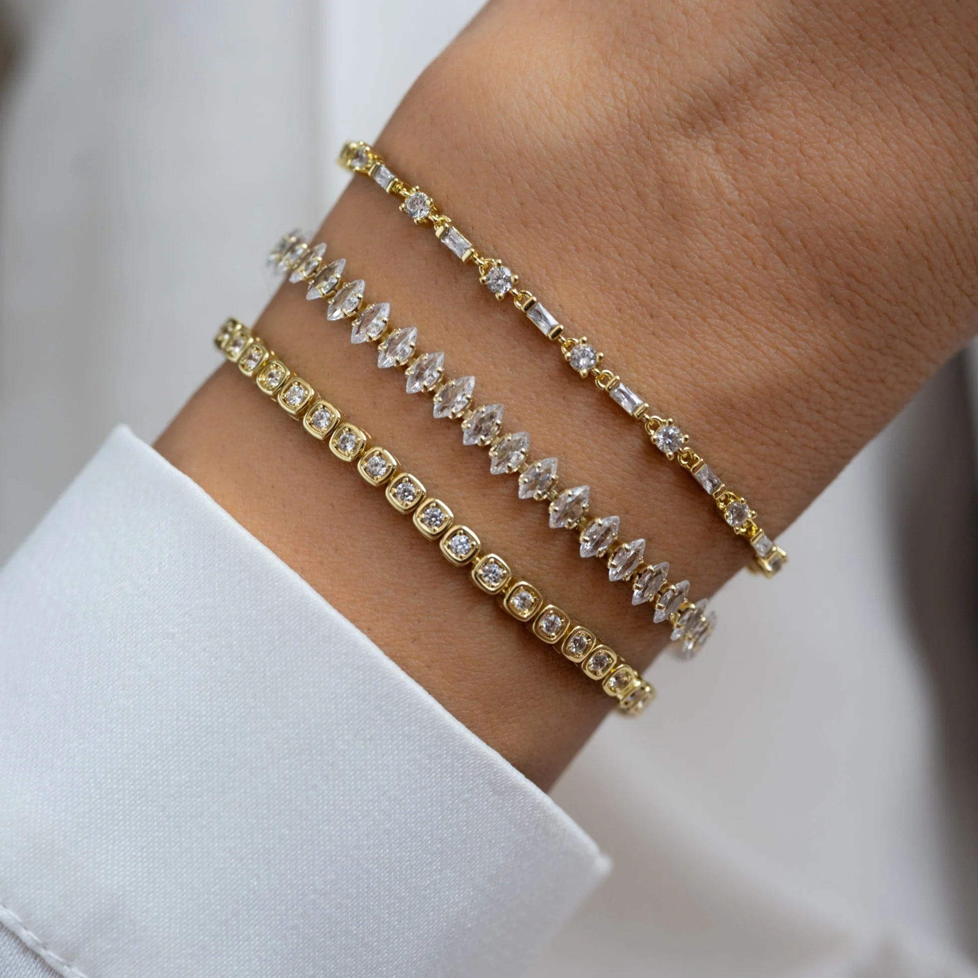 Chloe Tennis Bracelet - Image 6