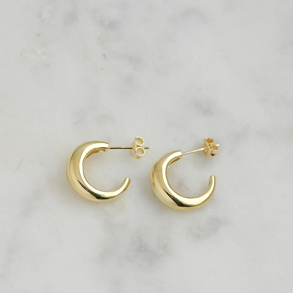 Chunky Hoop Earrings - Image 5