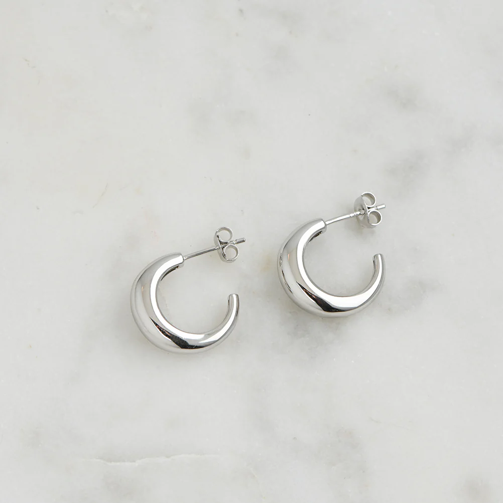 Chunky Hoop Earrings - Image 6