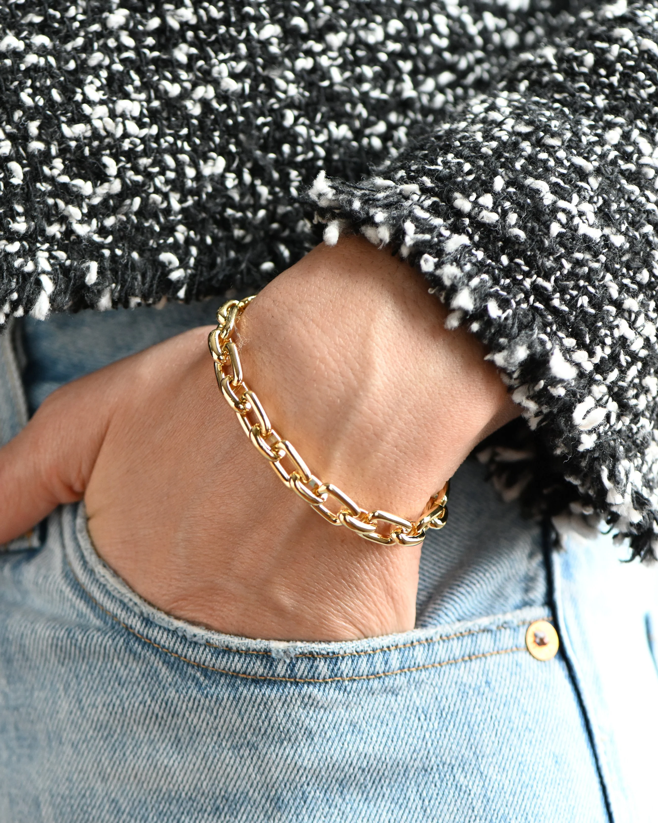Chunky Link Bracelet - Image 5