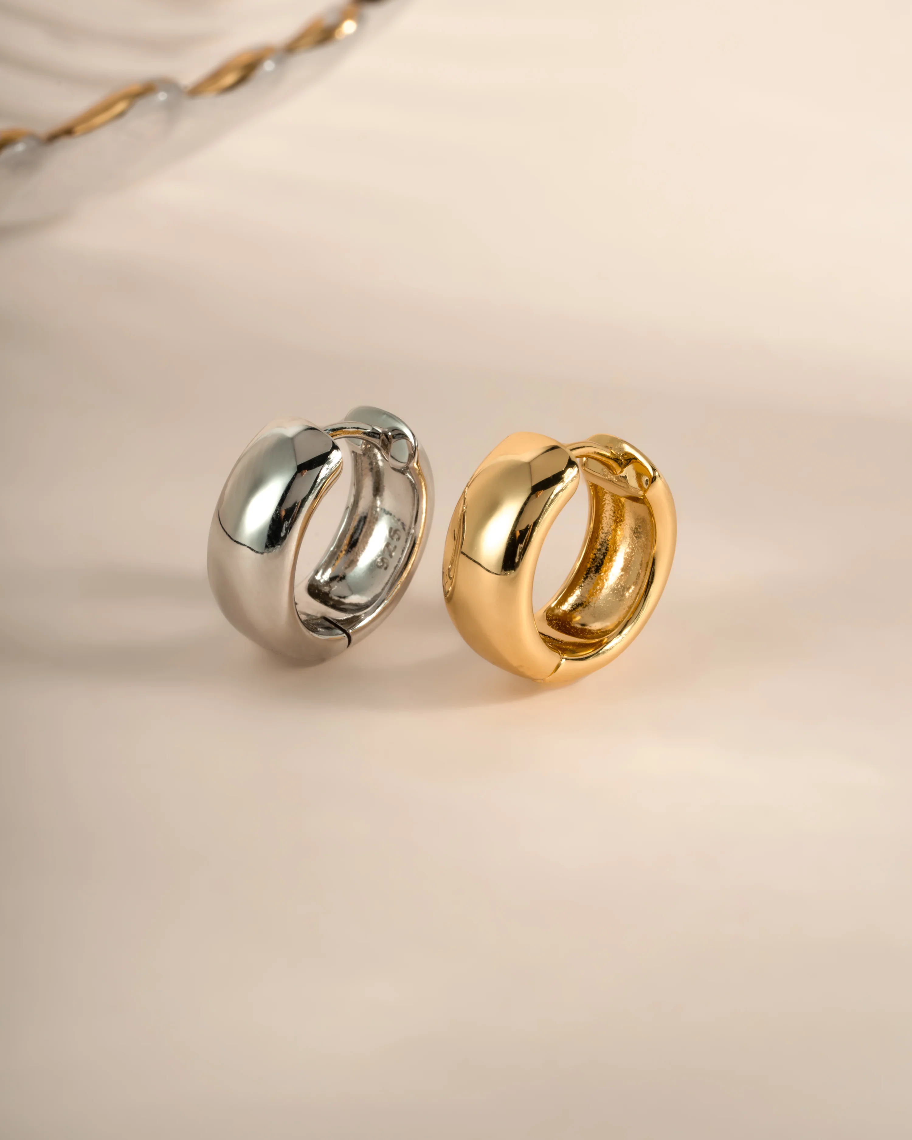 Chunky Olivia Hoops - Image 3