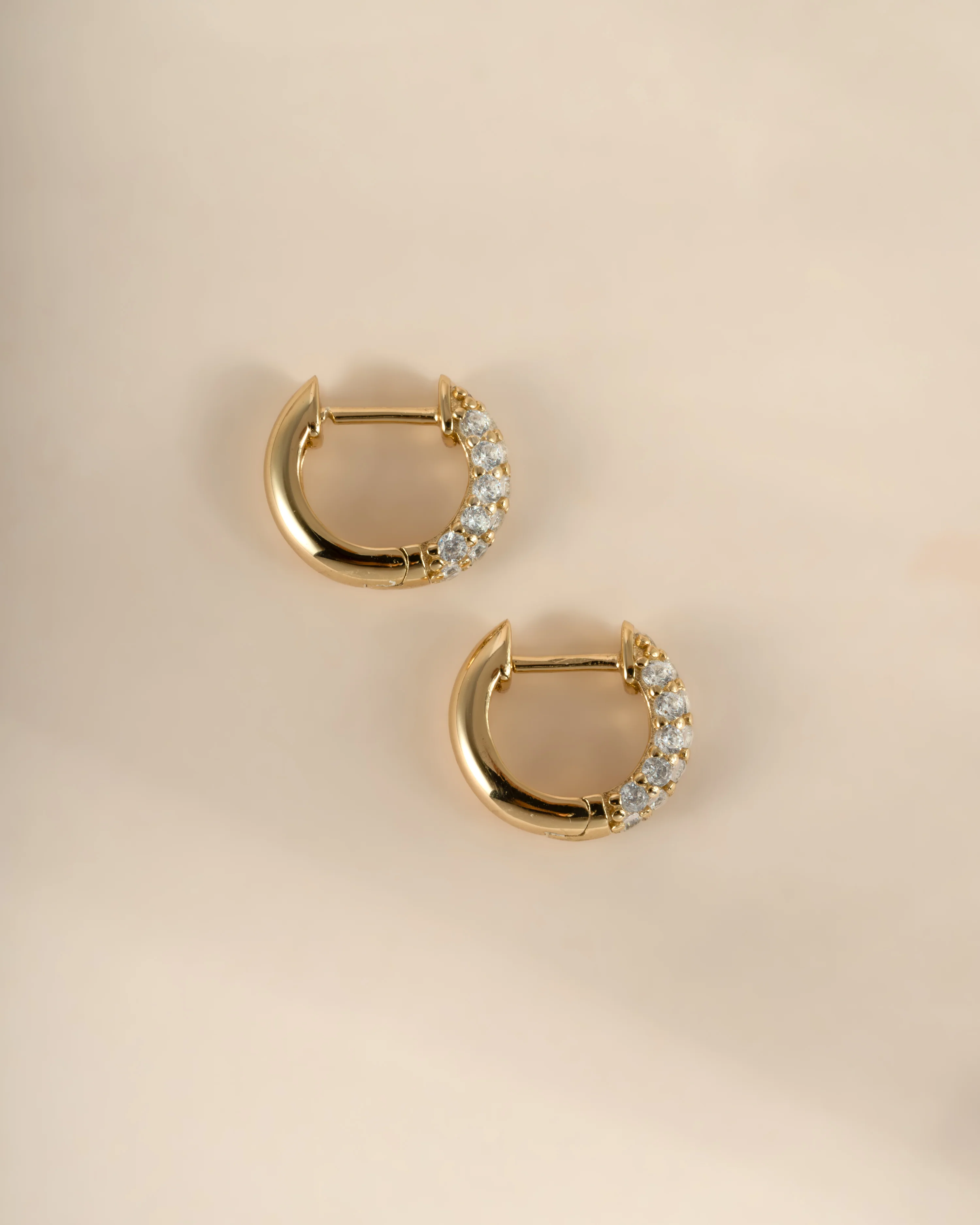 Chunky Pavé Huggies - Image 7