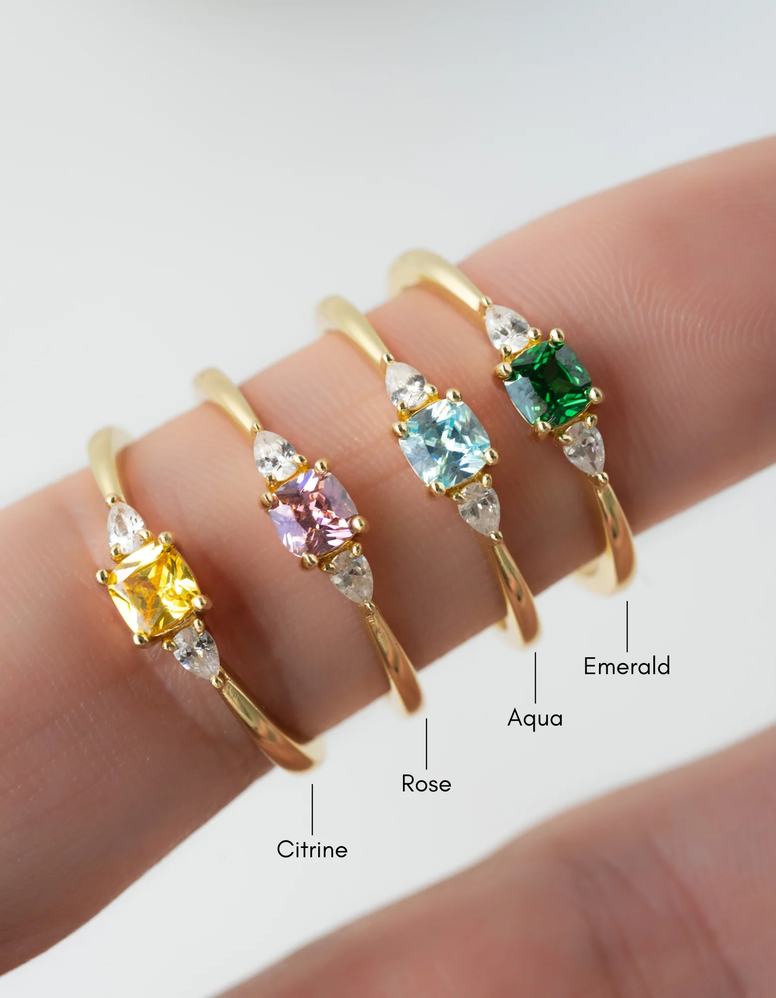Emerald Cushion Ring - Image 5