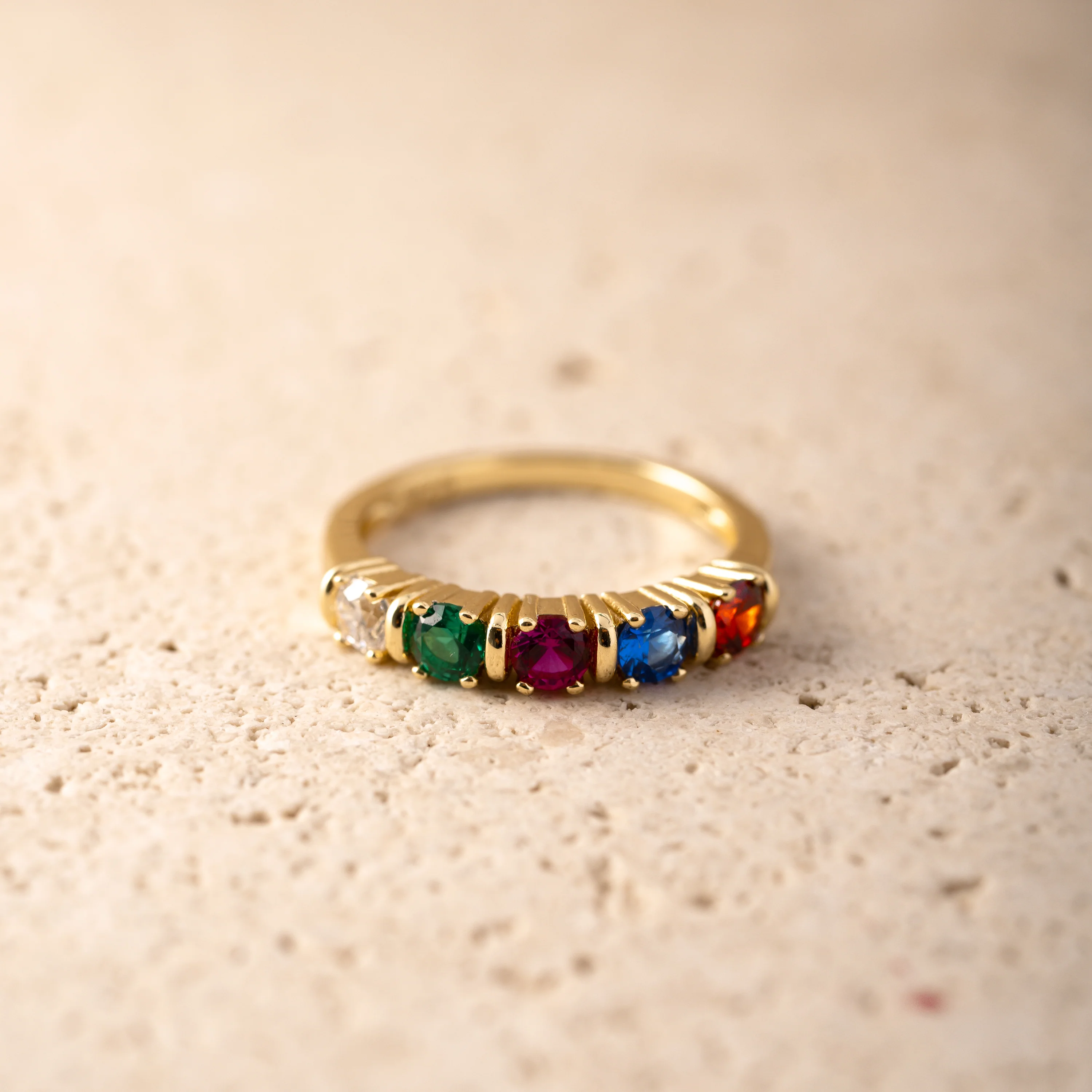 Custom Birthstone Ring - Image 11