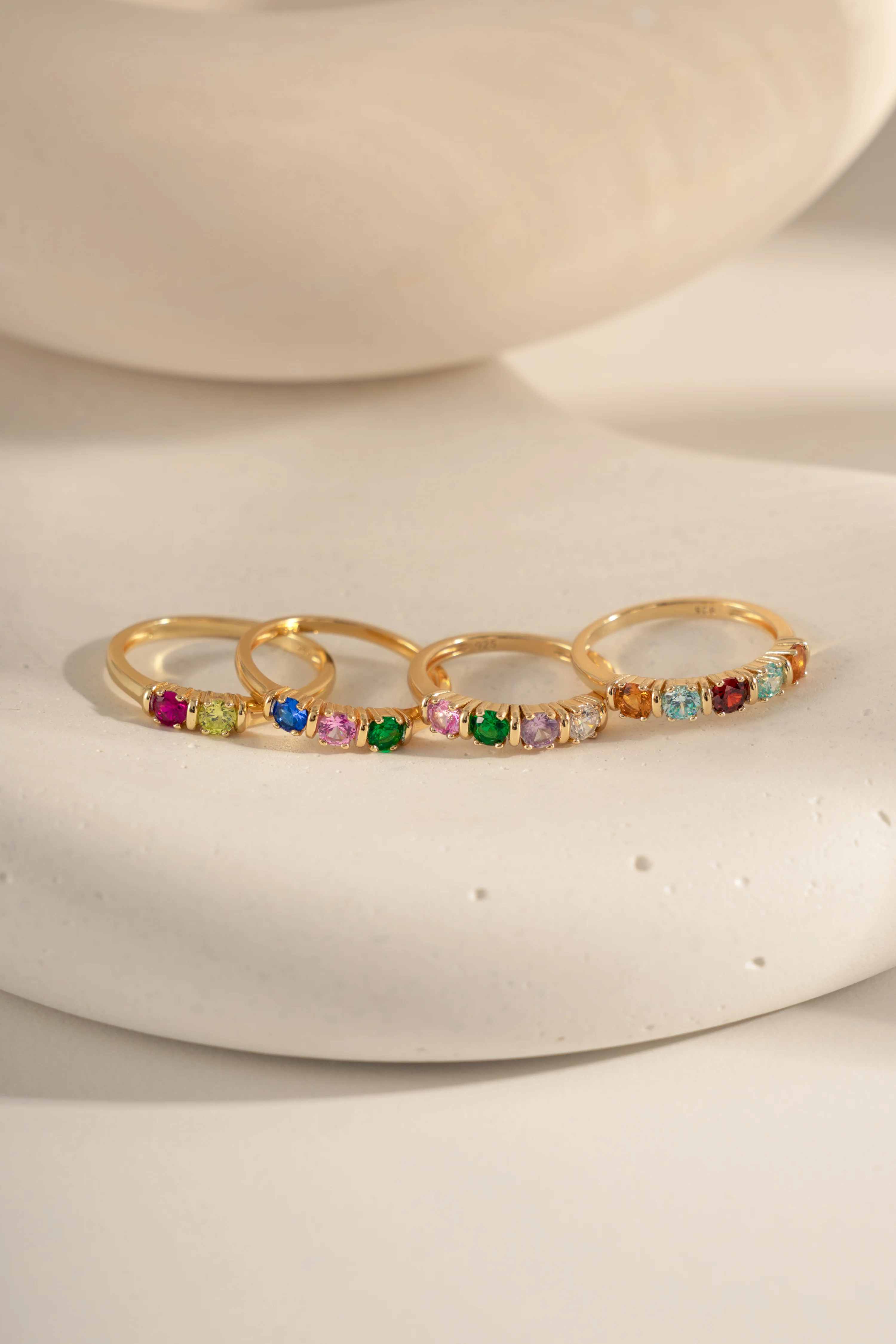 Custom Birthstone Ring - Image 5