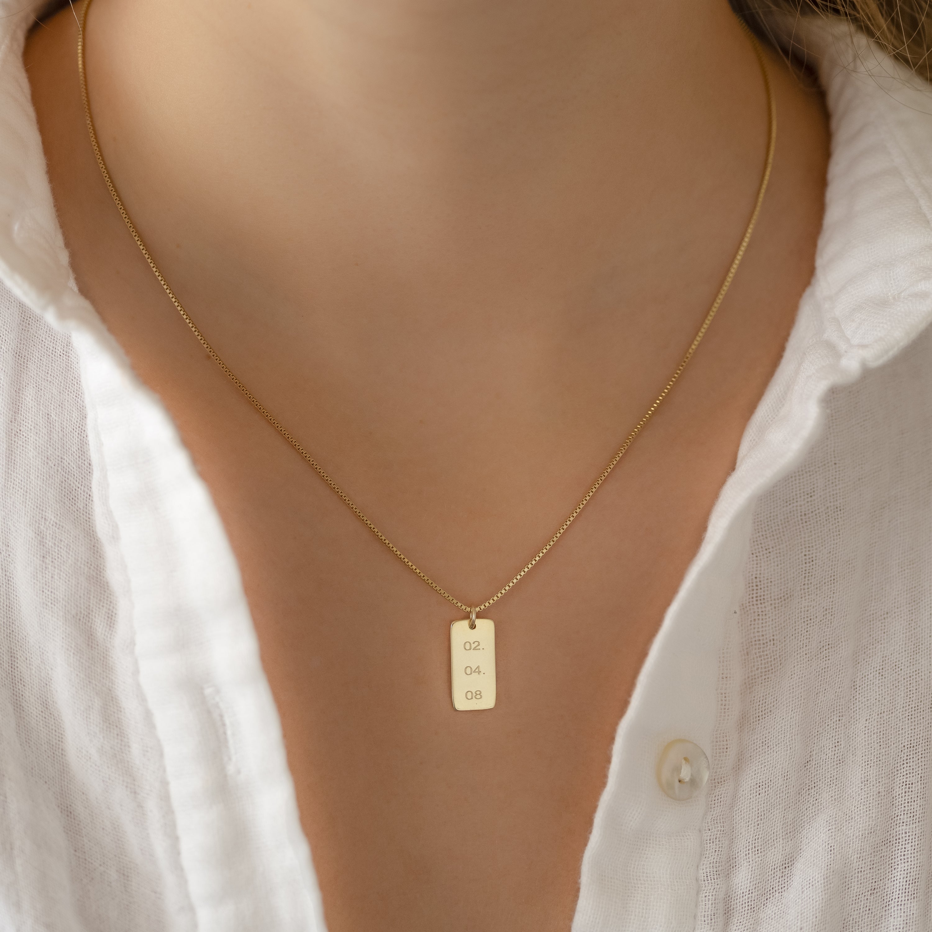 Custom Dog Tag Necklace - Image 7