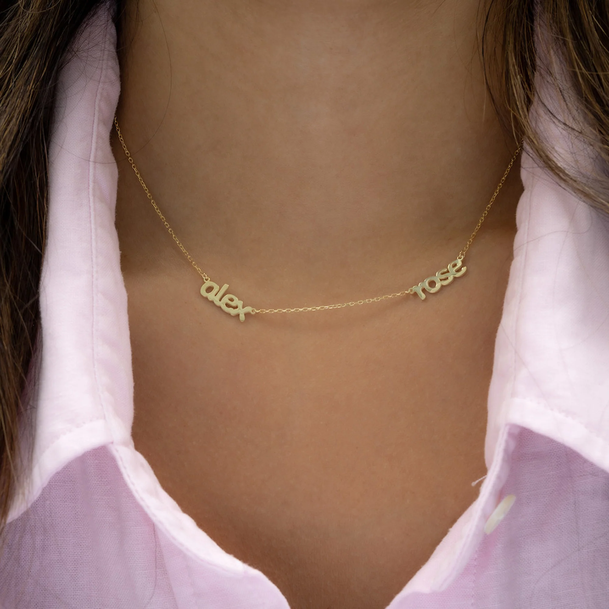 Custom Multiple Name Necklace - Image 2