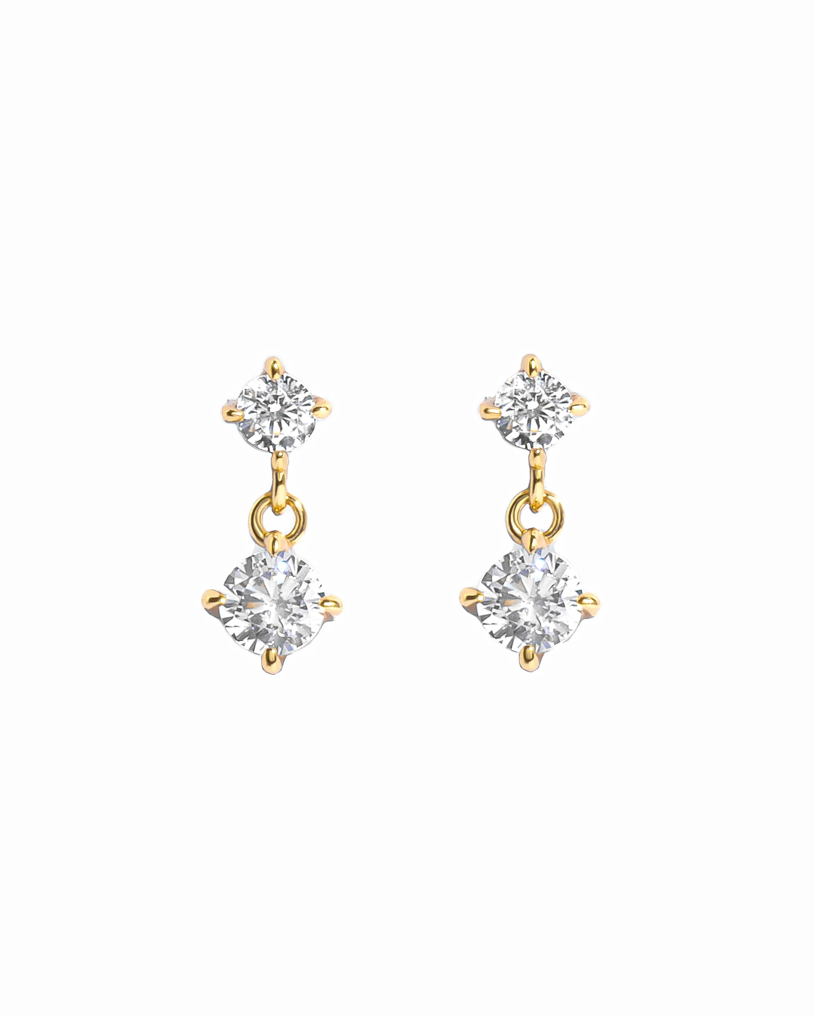 CZ Charm Studs
