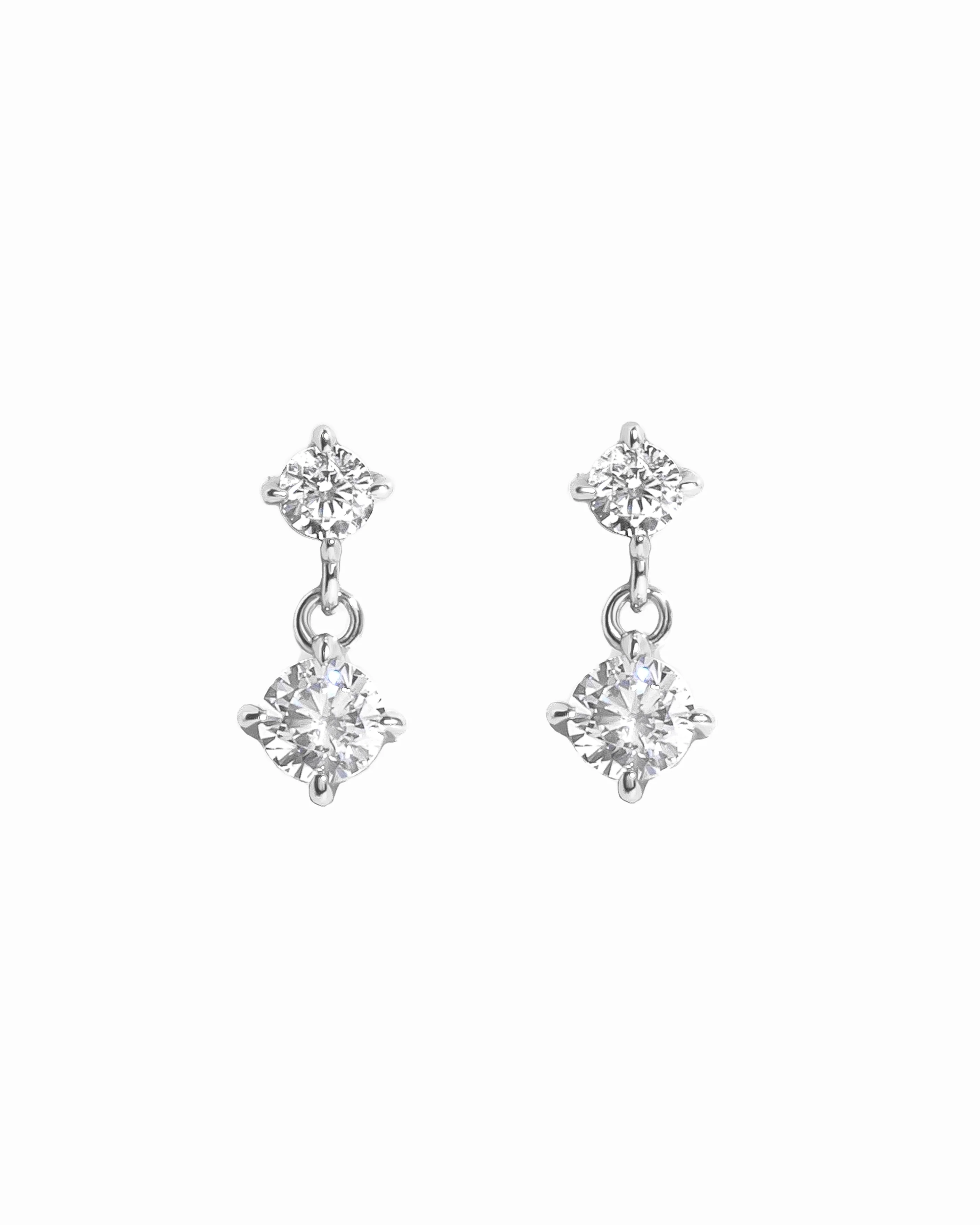 CZ Charm Studs - Image 3