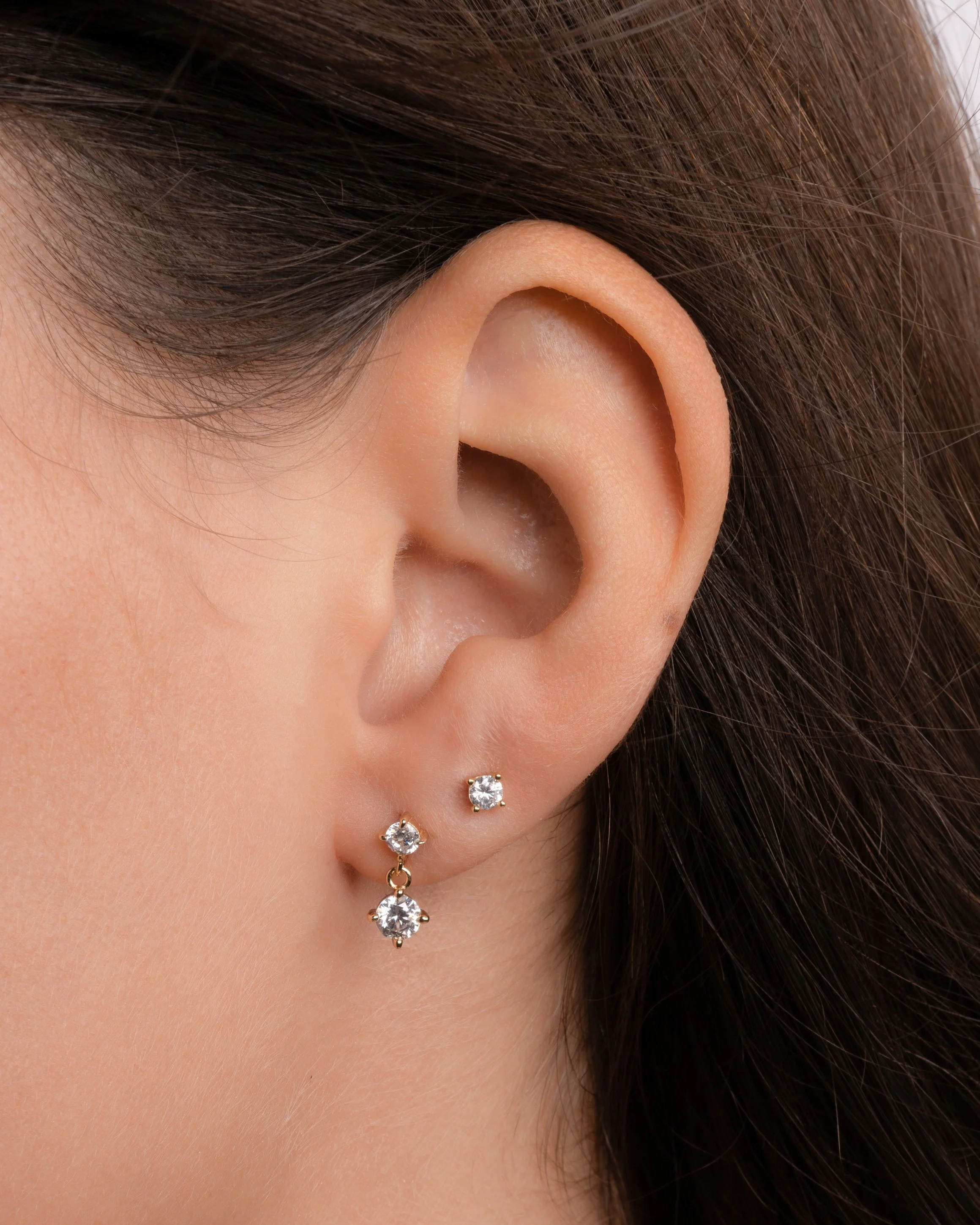 CZ Charm Studs - Image 6