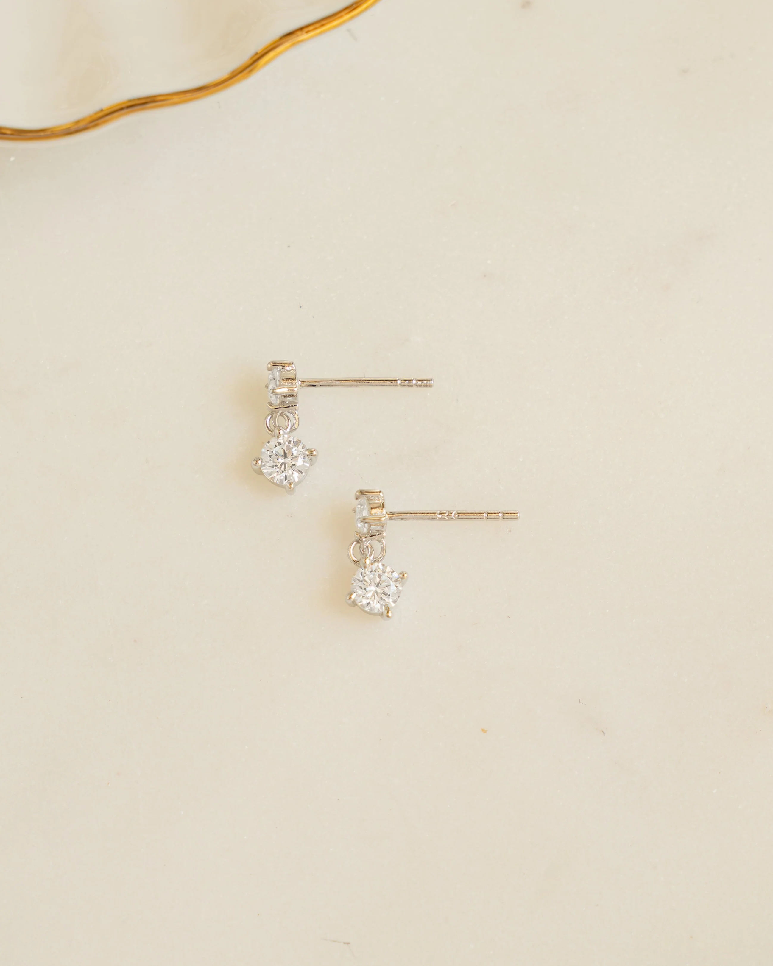 CZ Charm Studs - Image 9