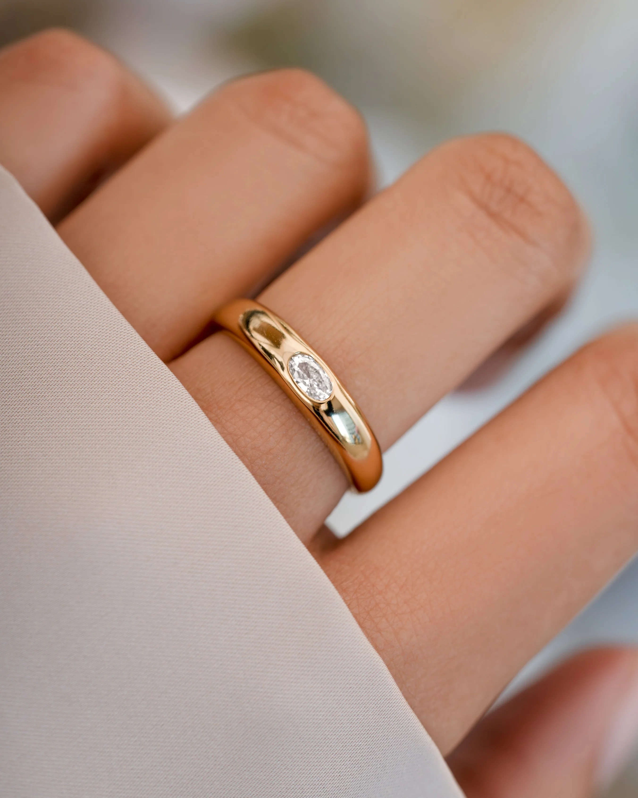 CZ Dome Ring - Image 2