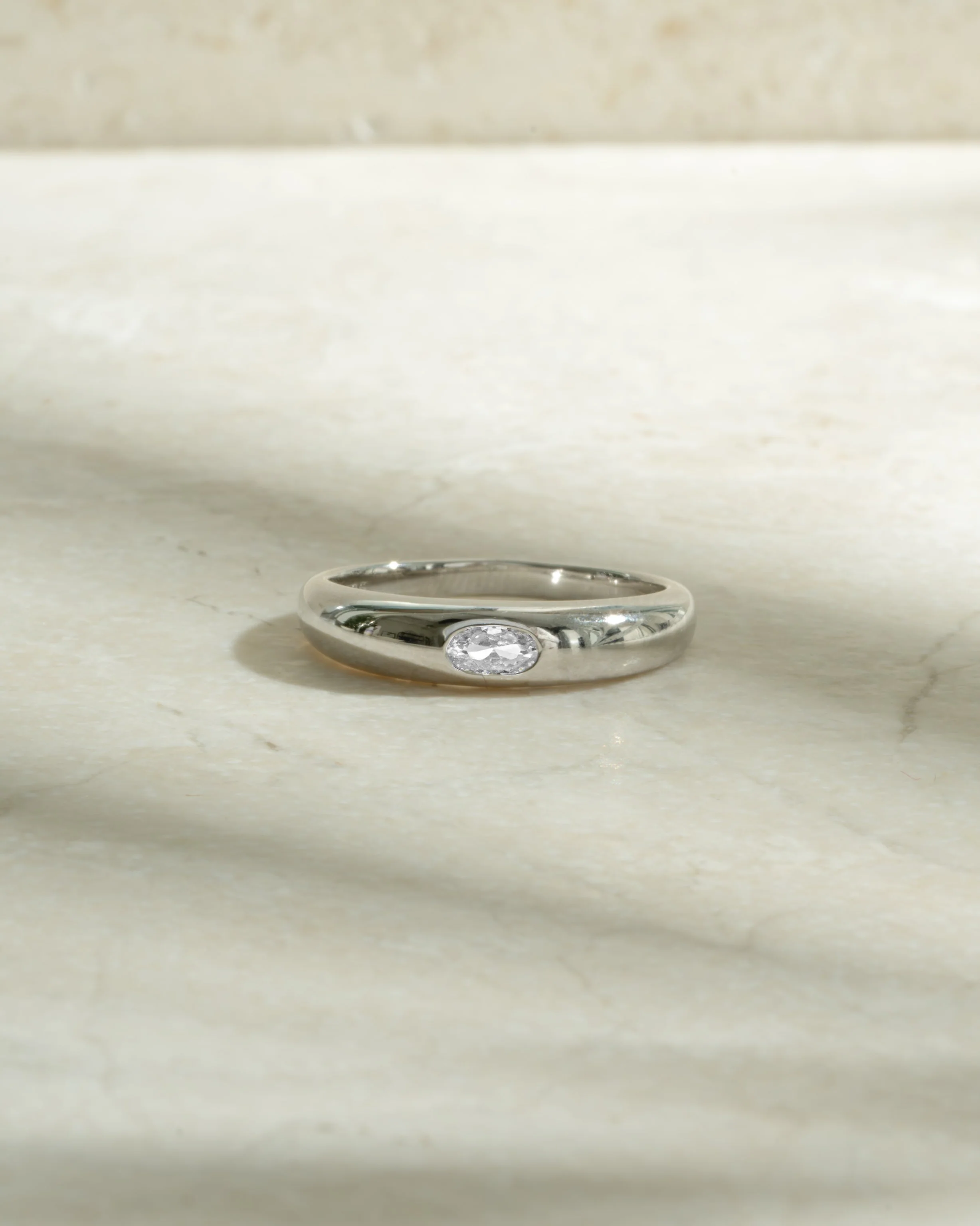 CZ Dome Ring - Image 3
