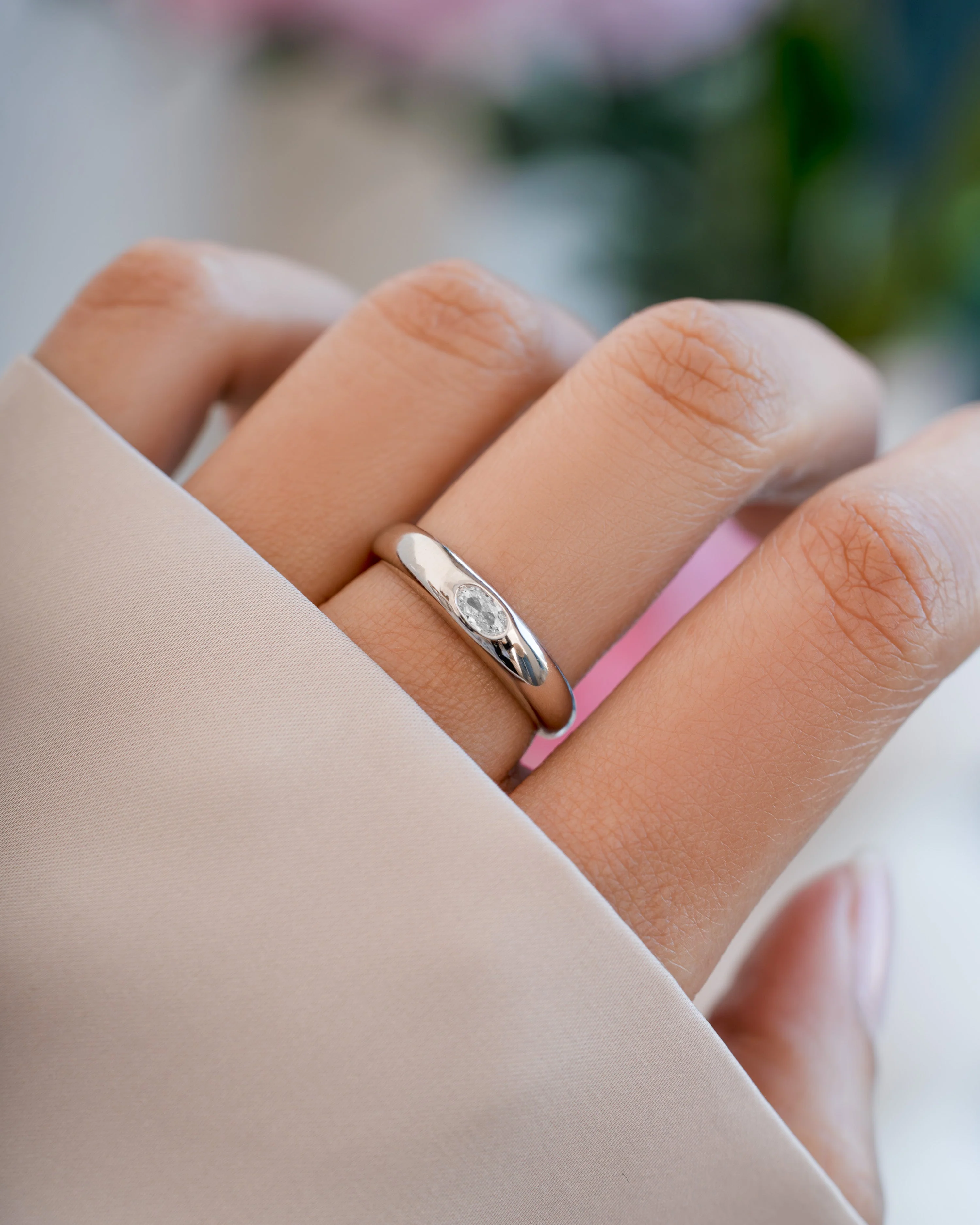 CZ Dome Ring - Image 4