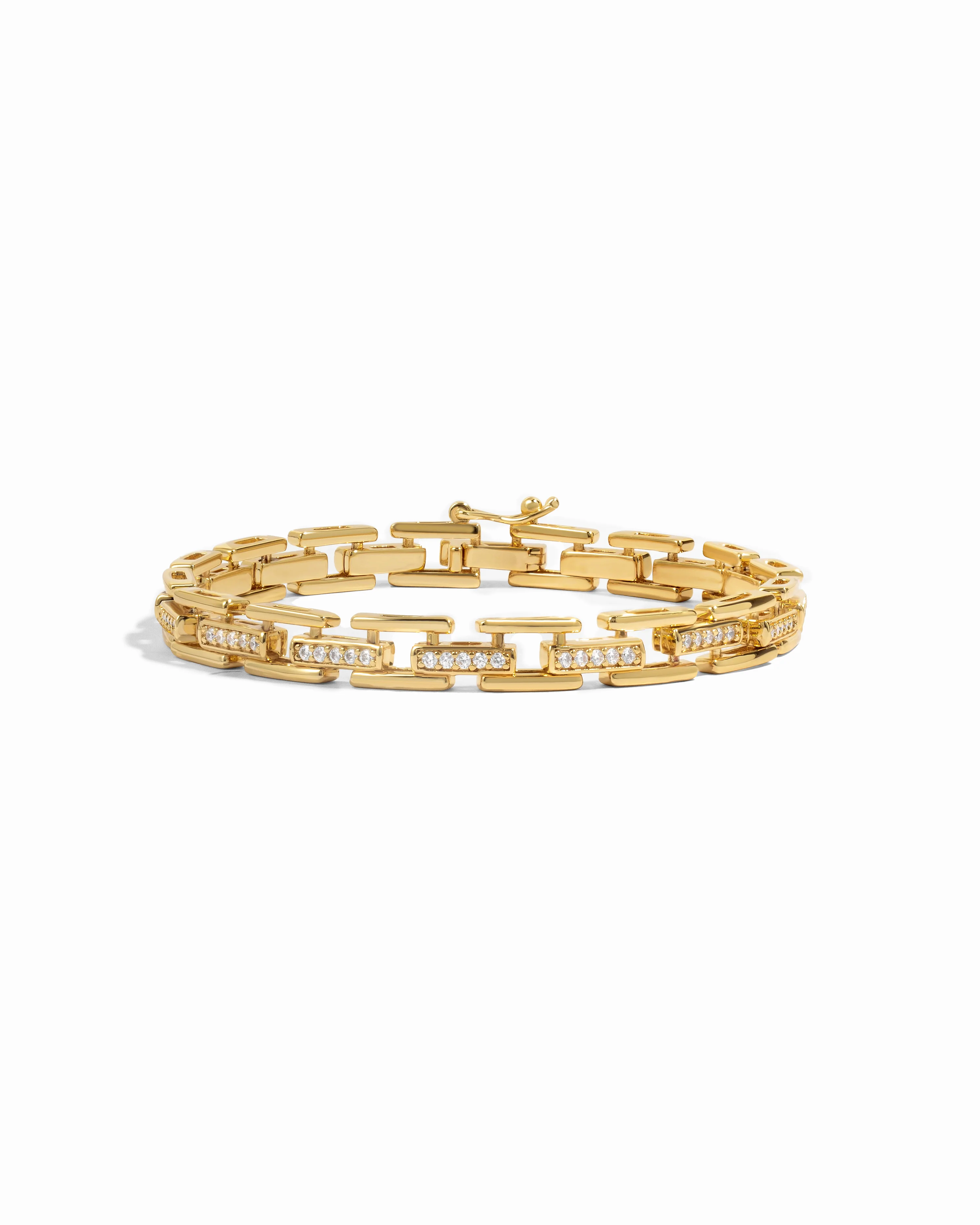 CZ Link Bracelet