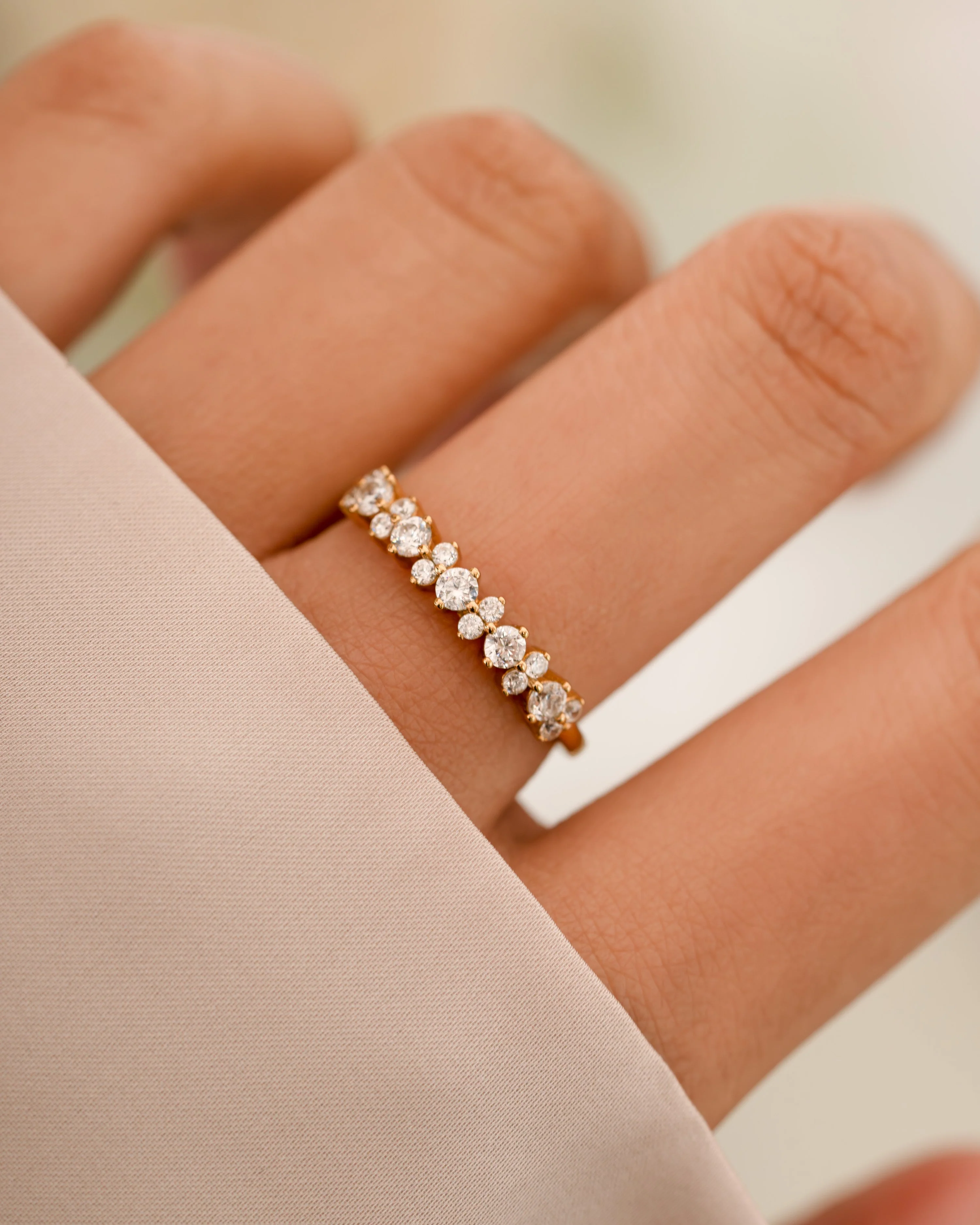 CZ Stephanie Stacking Ring - Image 2