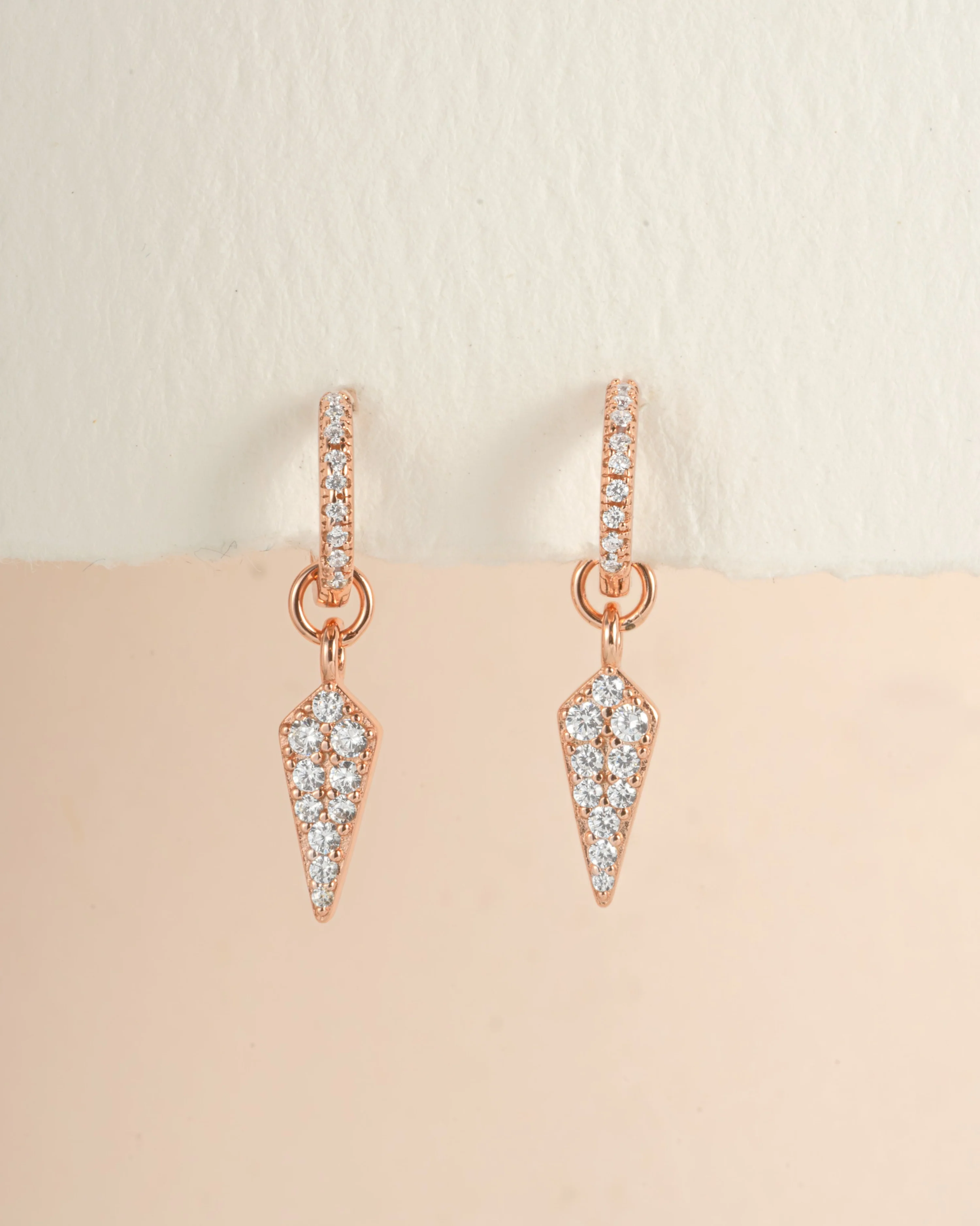 Dagger Charm Huggies - Image 6