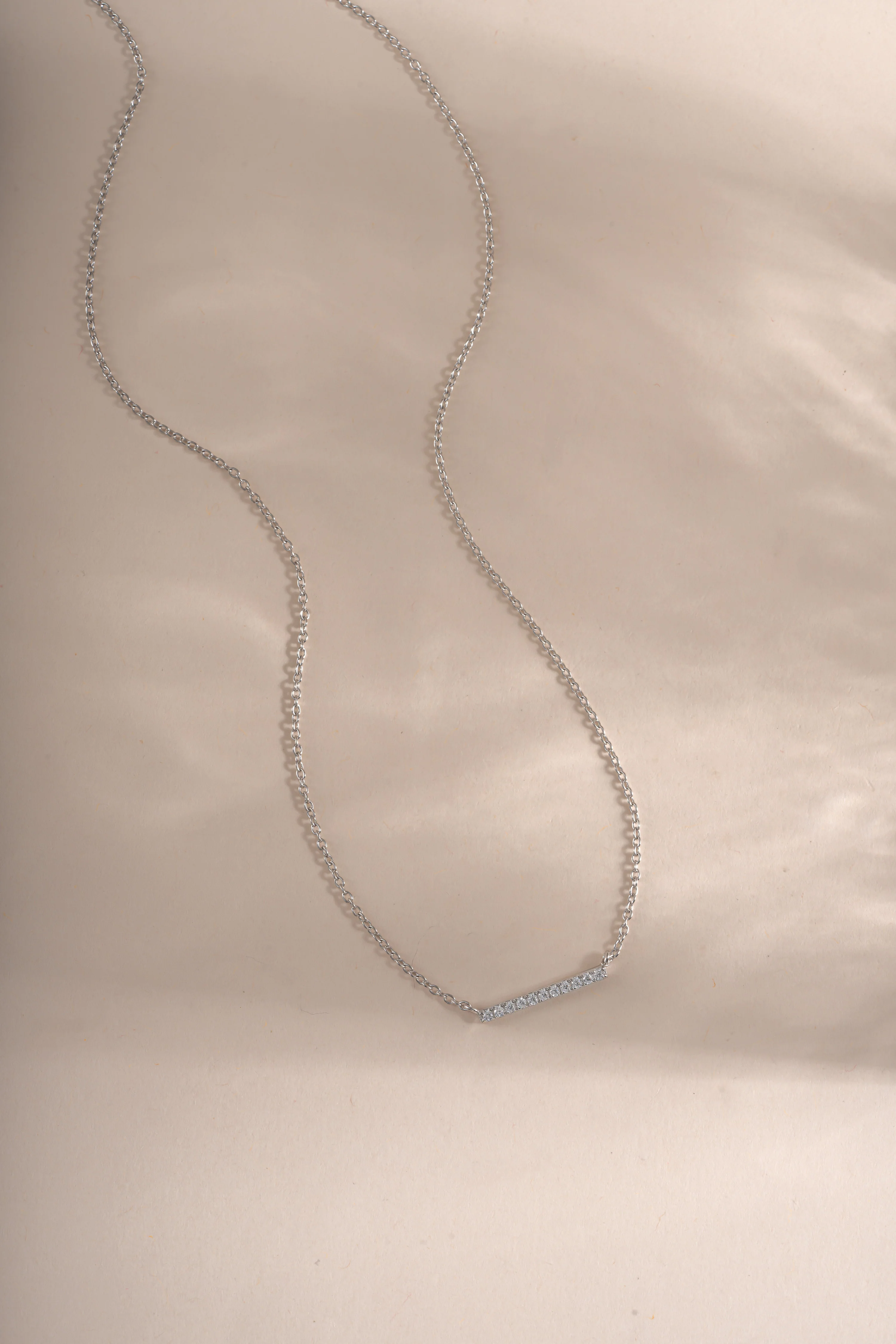 Dainty Bar Necklace - Image 3
