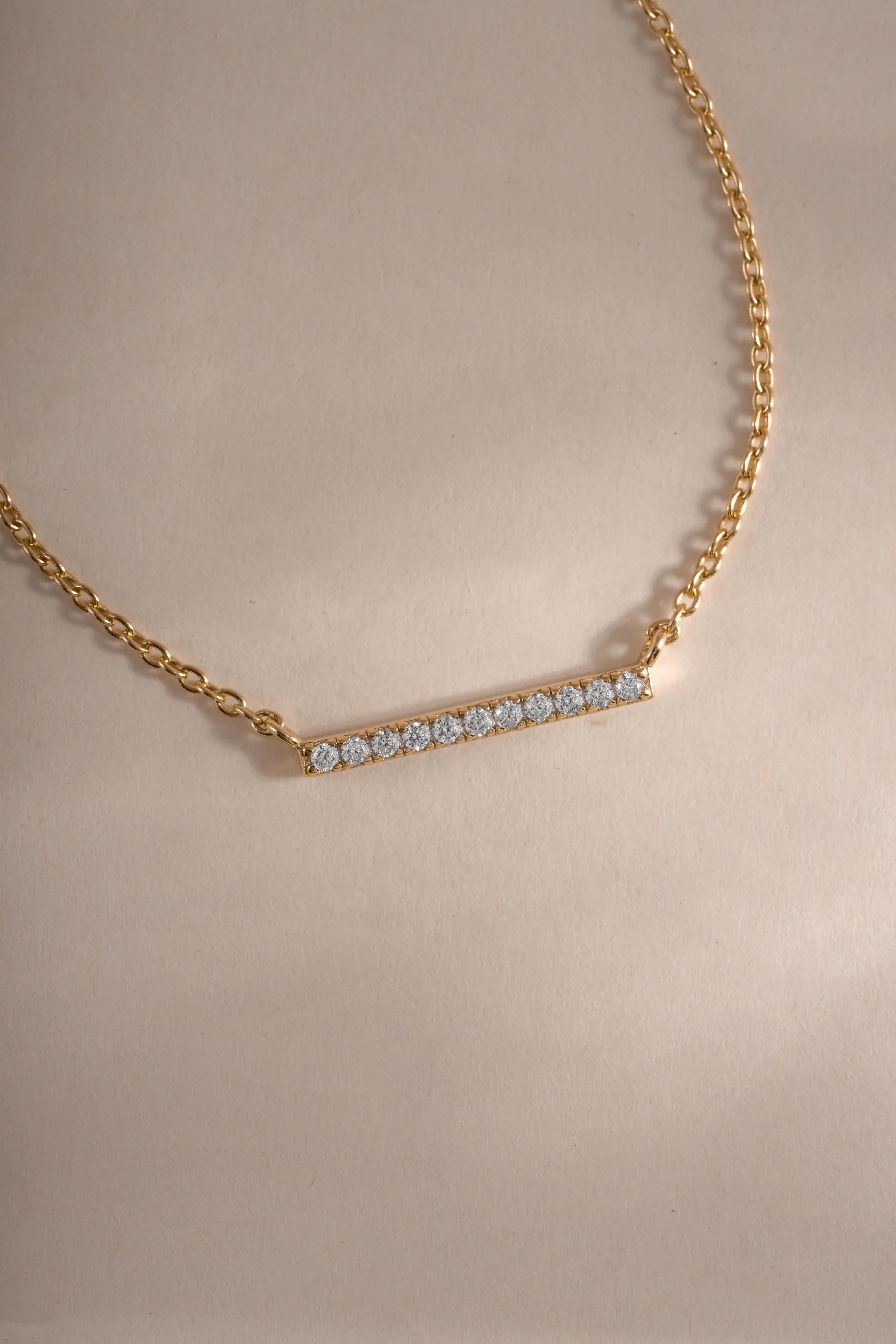 Dainty Bar Necklace - Image 6