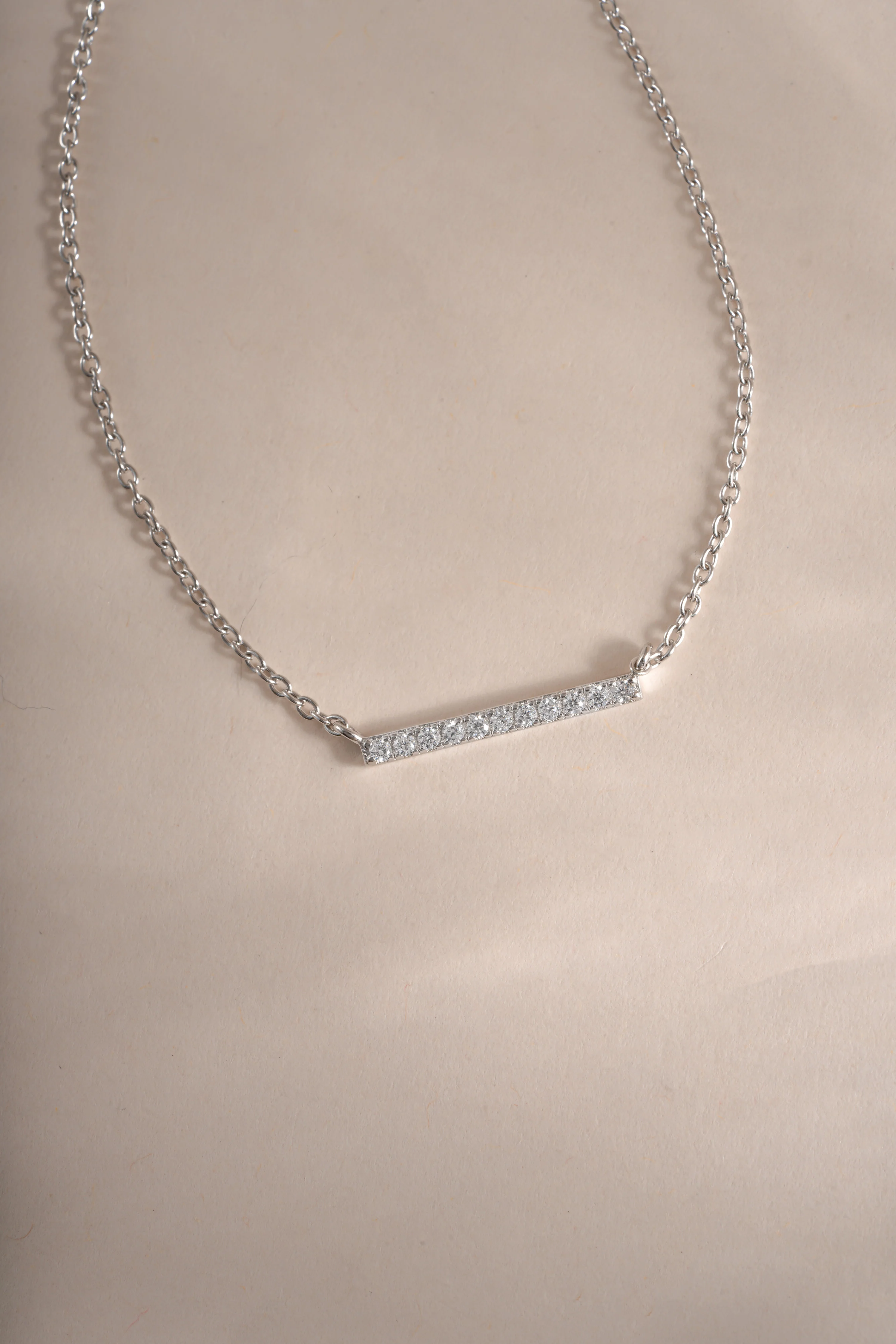 Dainty Bar Necklace - Image 8