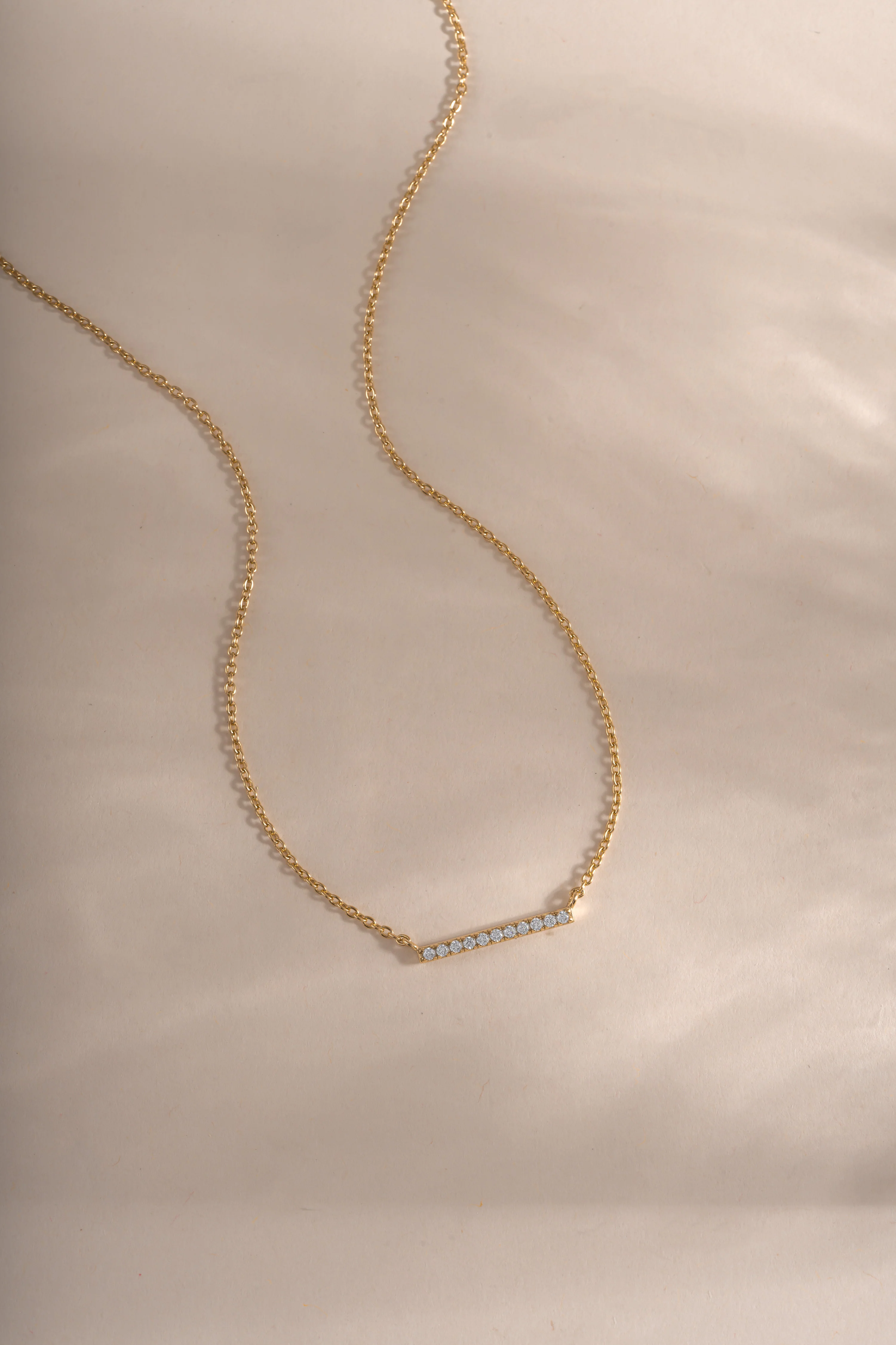 Dainty Bar Necklace - Image 9