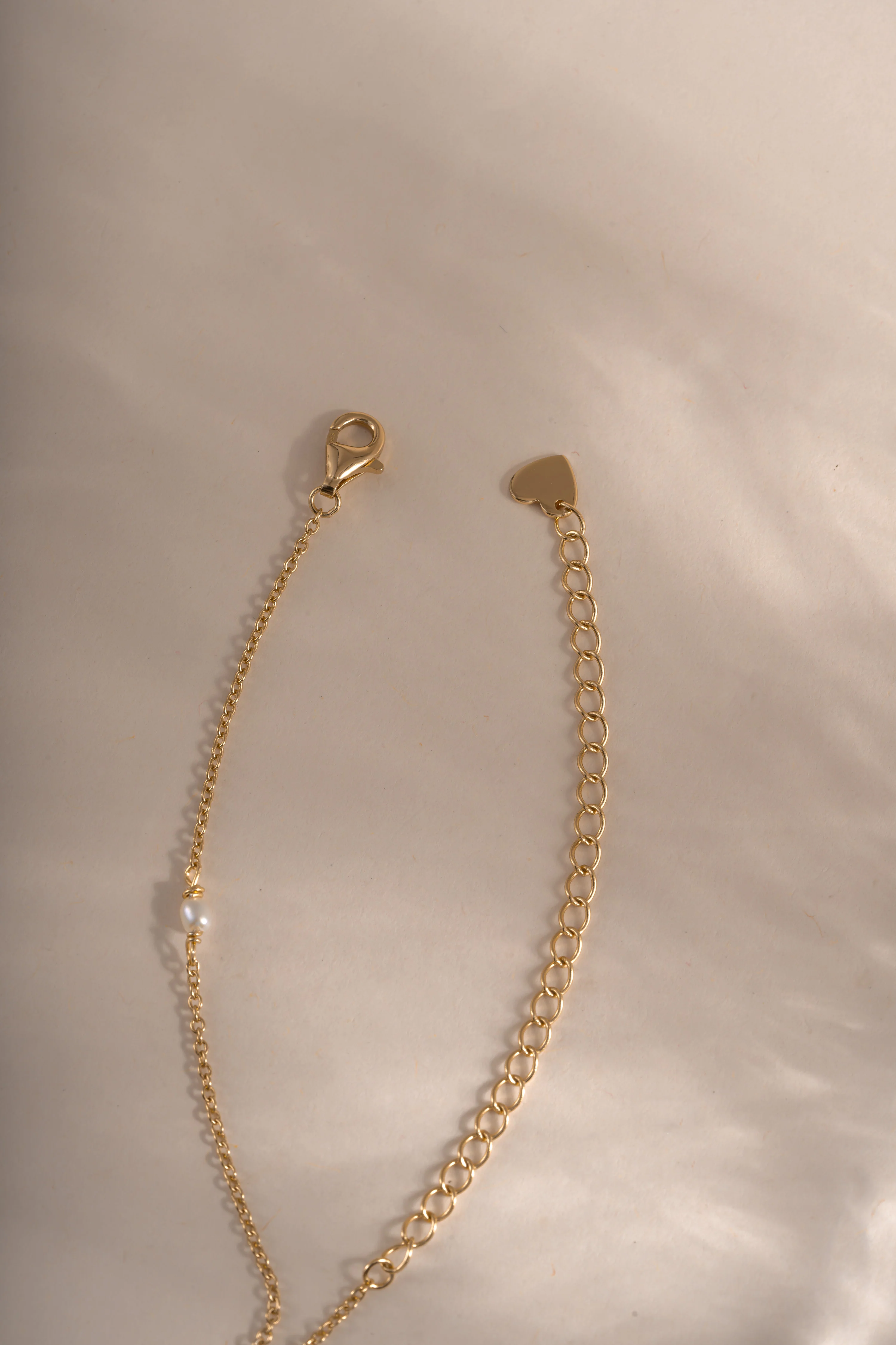 Dainty Beaded Pearl Necklace - Image 5