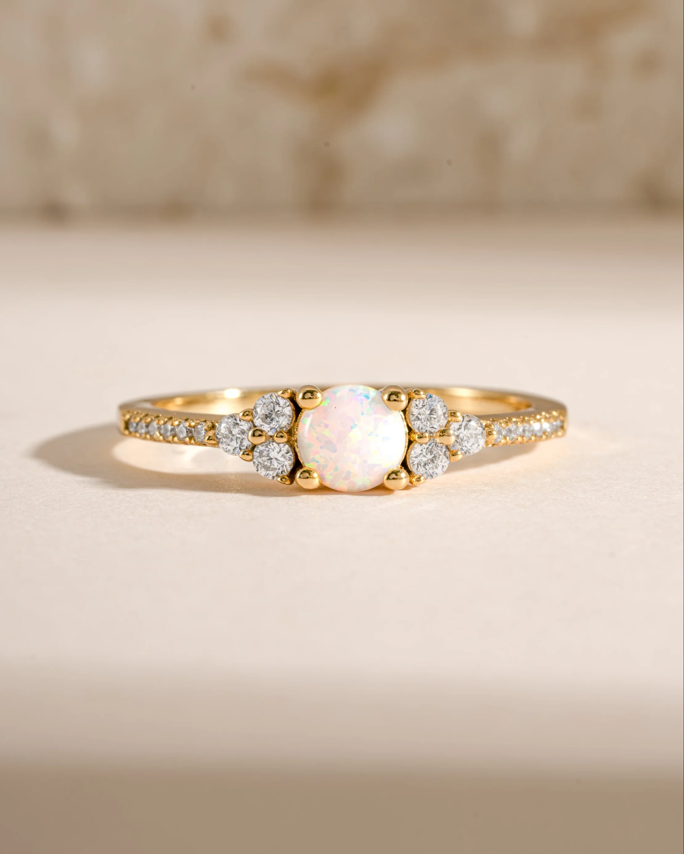 Dainty Opal Ring - Image 11
