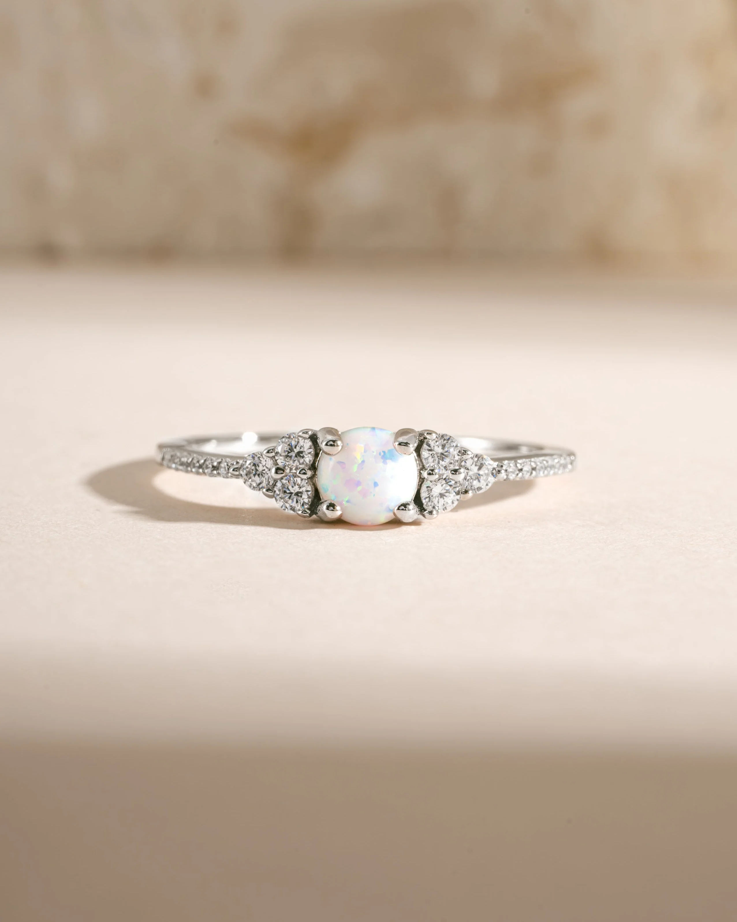 Dainty Opal Ring - Image 5