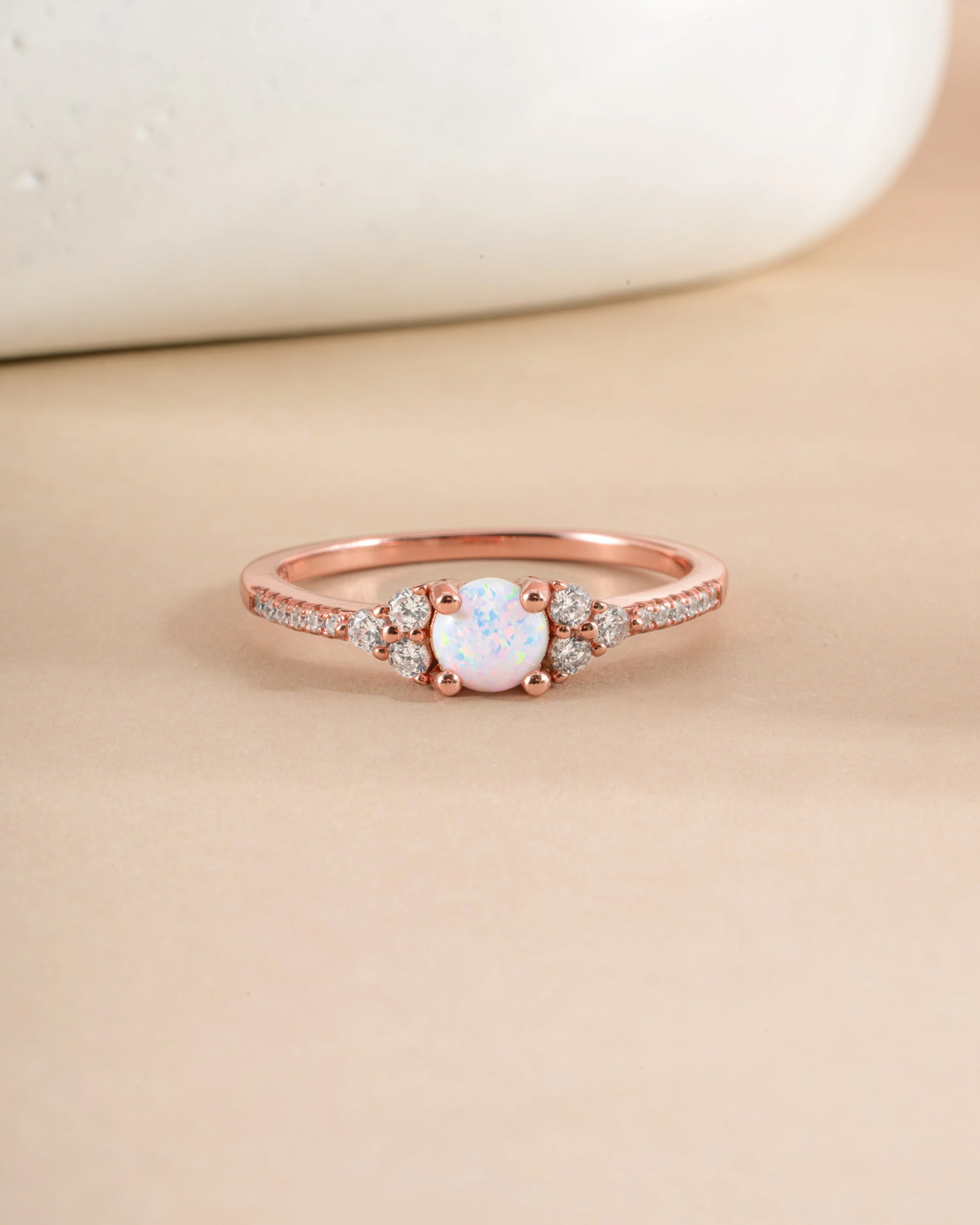 Dainty Opal Ring - Image 7