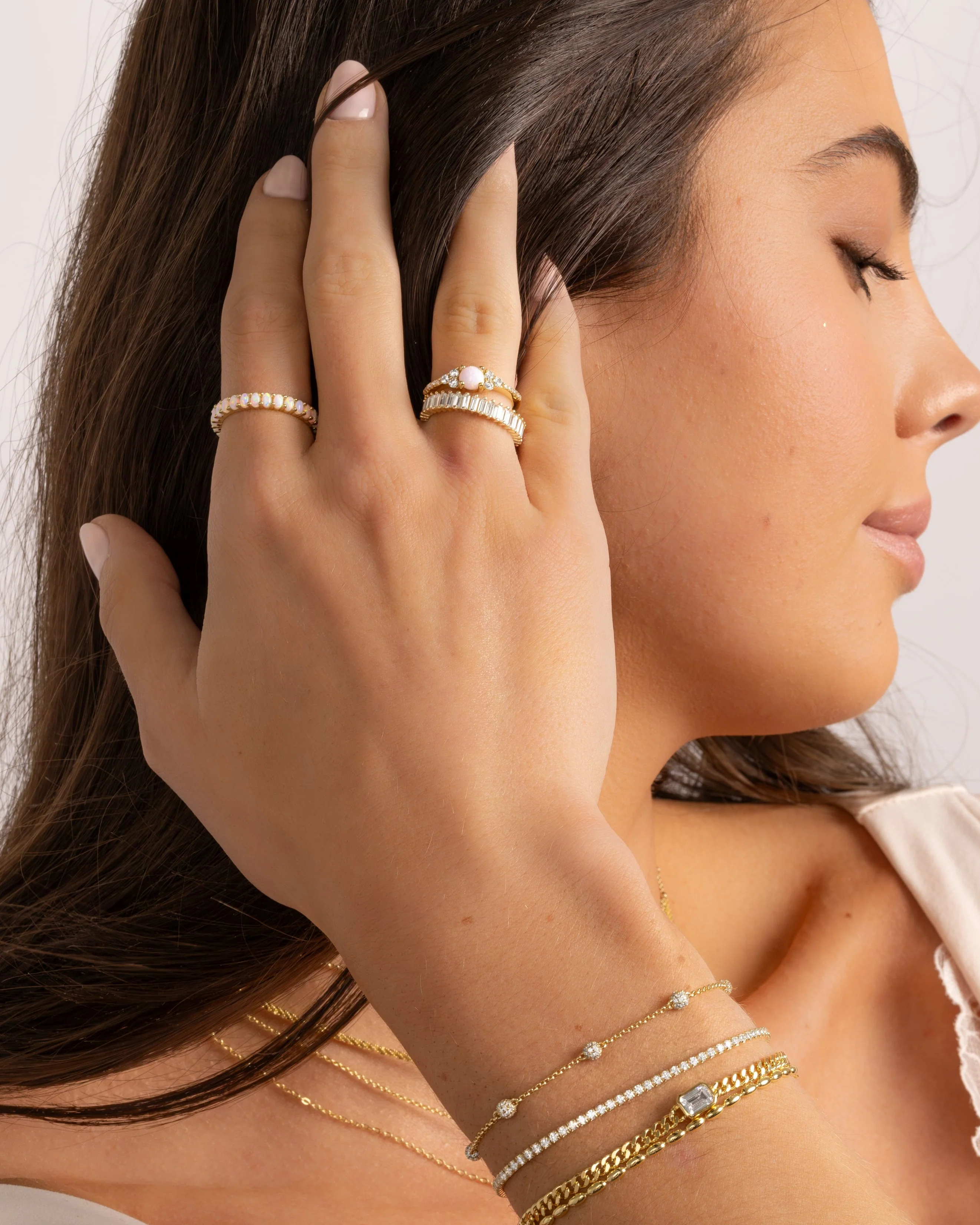 Dainty Opal Ring - Image 8