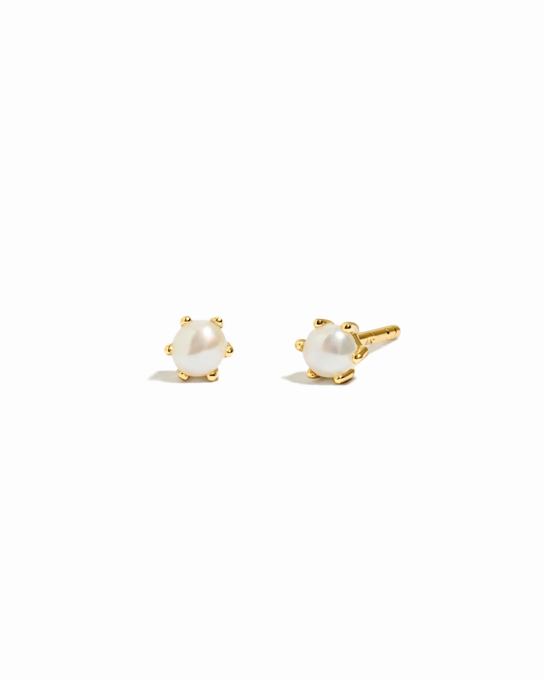 Dainty Pearl Stud Earrings